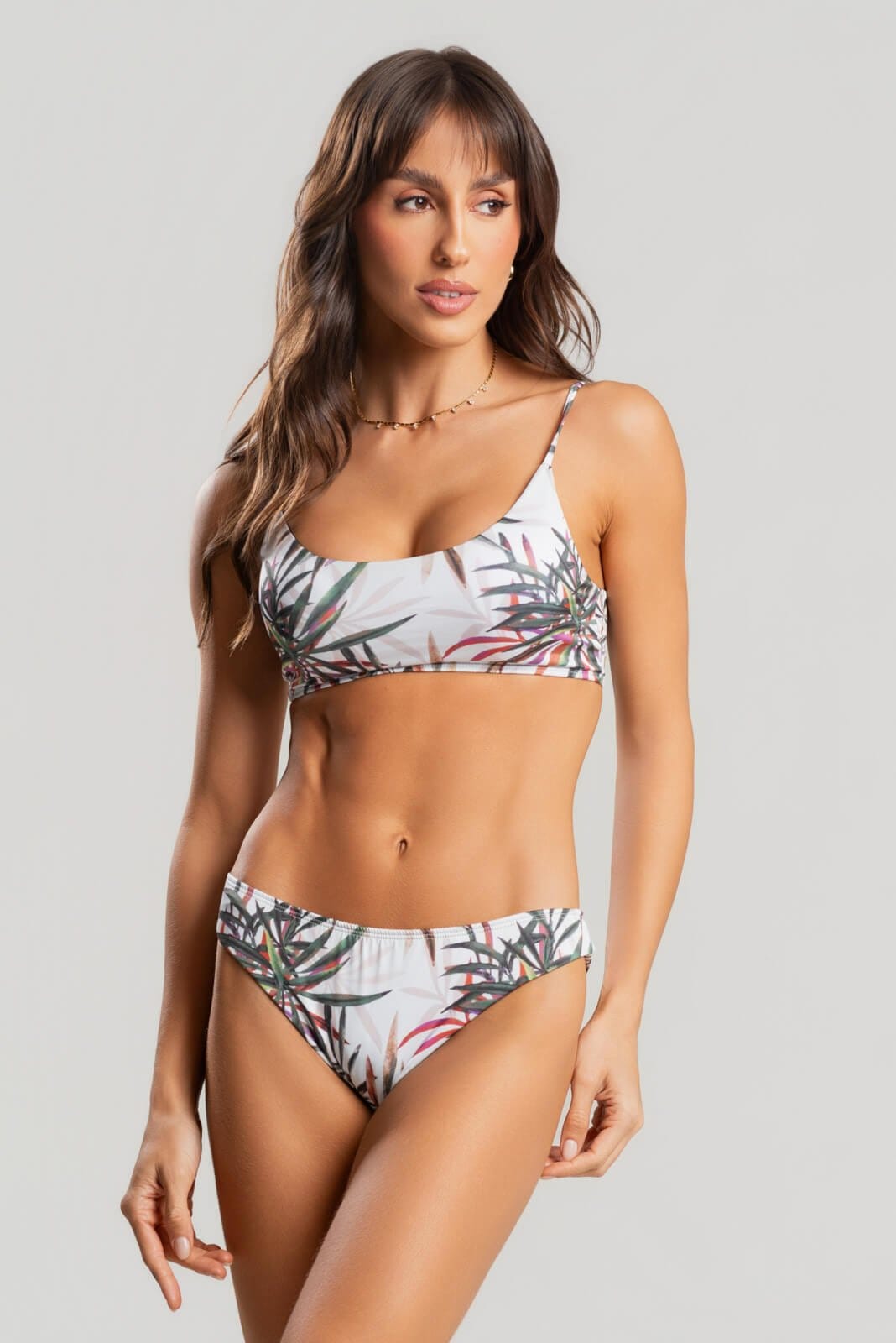 Biquini Faixa Calcinha Comum Proteção Uv 50+ Vicbela