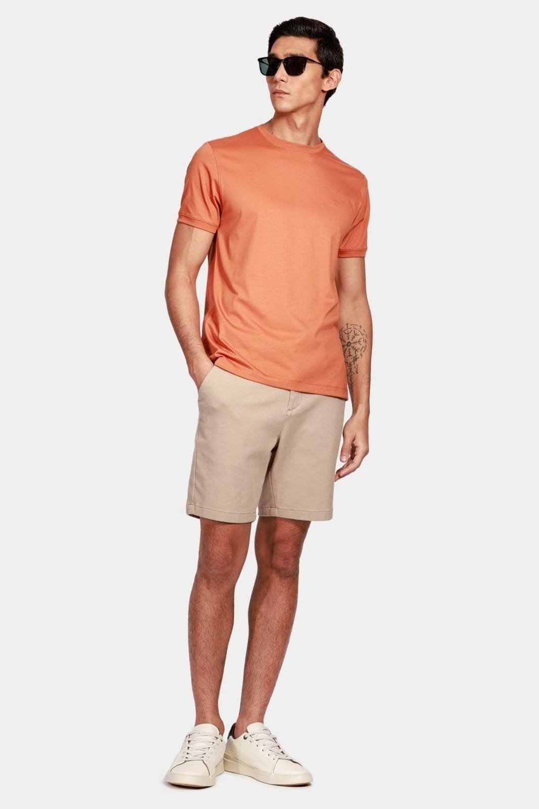 Vista 2 Bermuda Aramis Chino Color Comfort Areia Aramis incolor