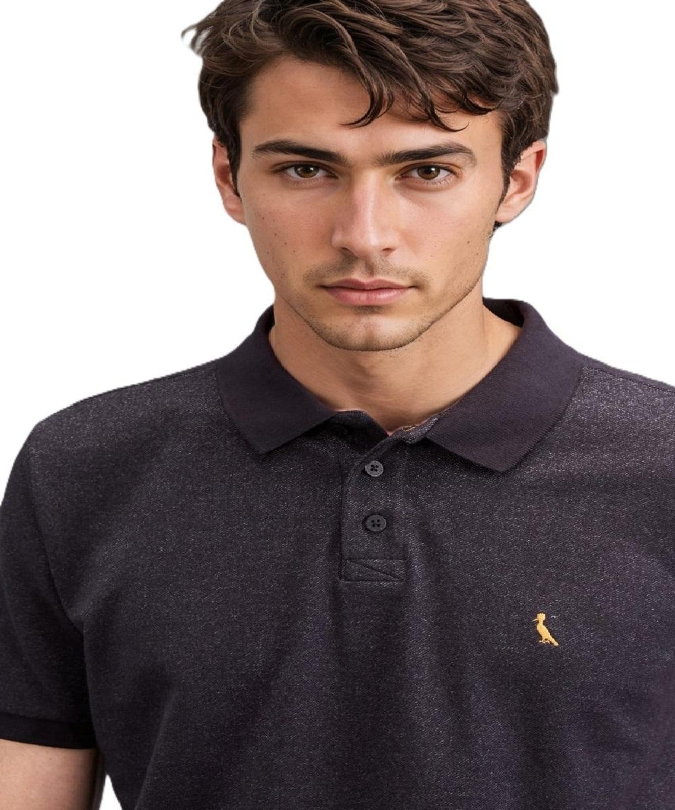 Vista 2 Polo New Jazz Denim Reserva preto denim