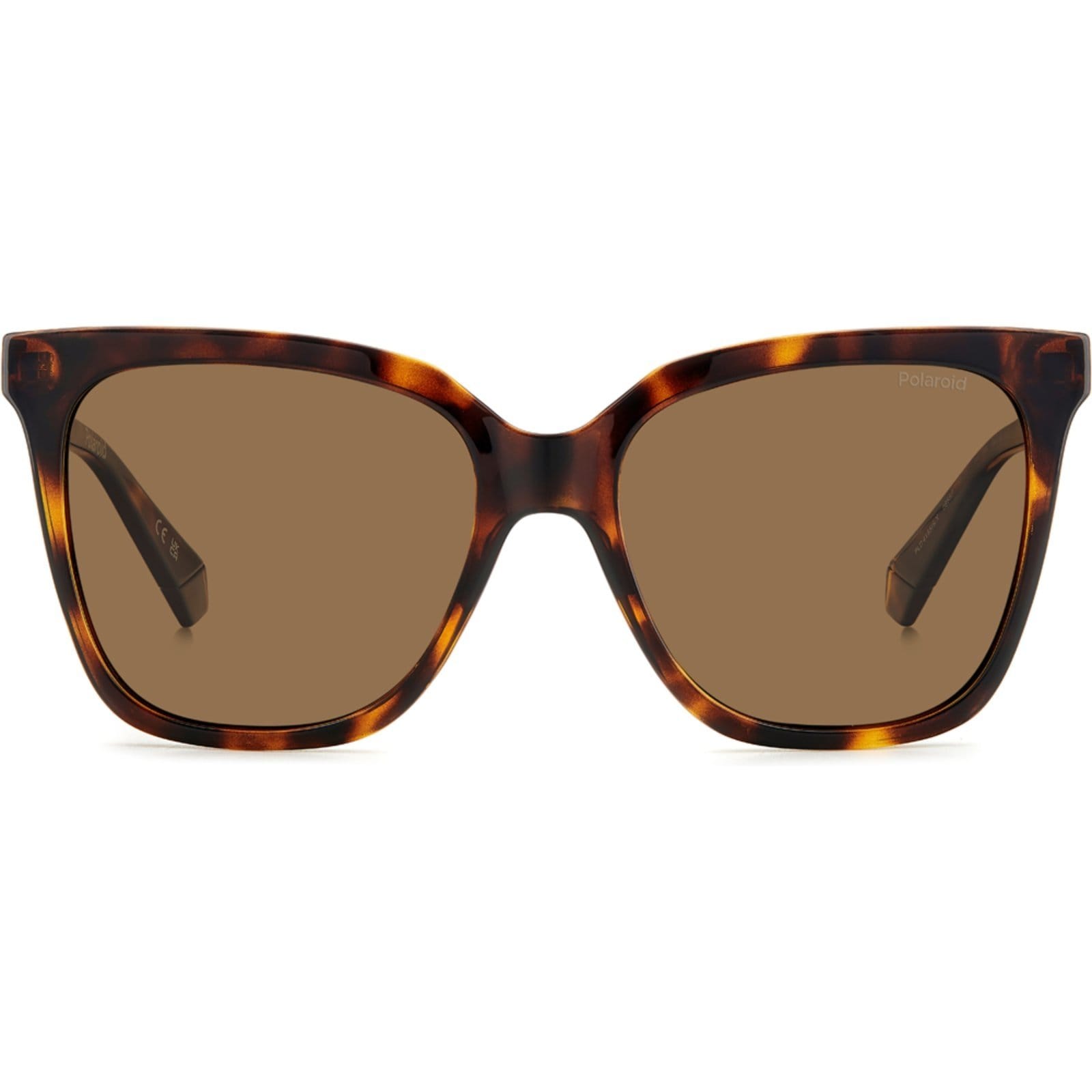 Vista 2 Óculos de Sol Polaroid 4155 S X 086 55SP Feminino Polaroid marrom