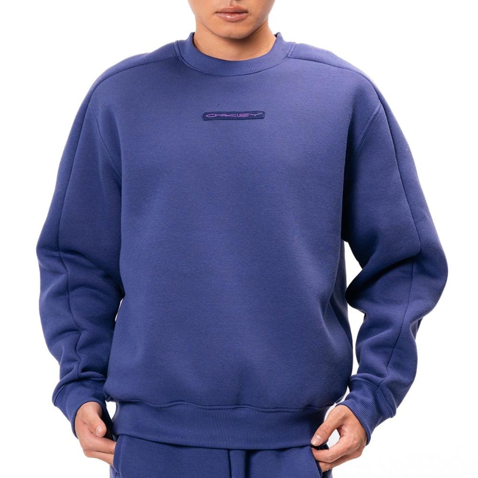 Vista principal Moletom Oakley Careca Soho WT25 Masculino Team Purple Oakley roxo purple