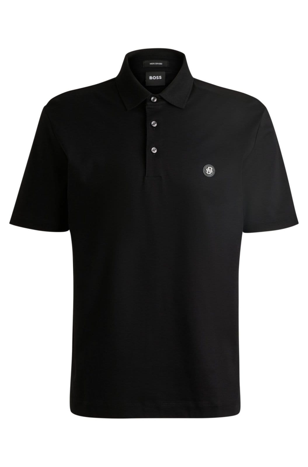 Polo De Algodão Mercerizado Com Monograma EG-XL