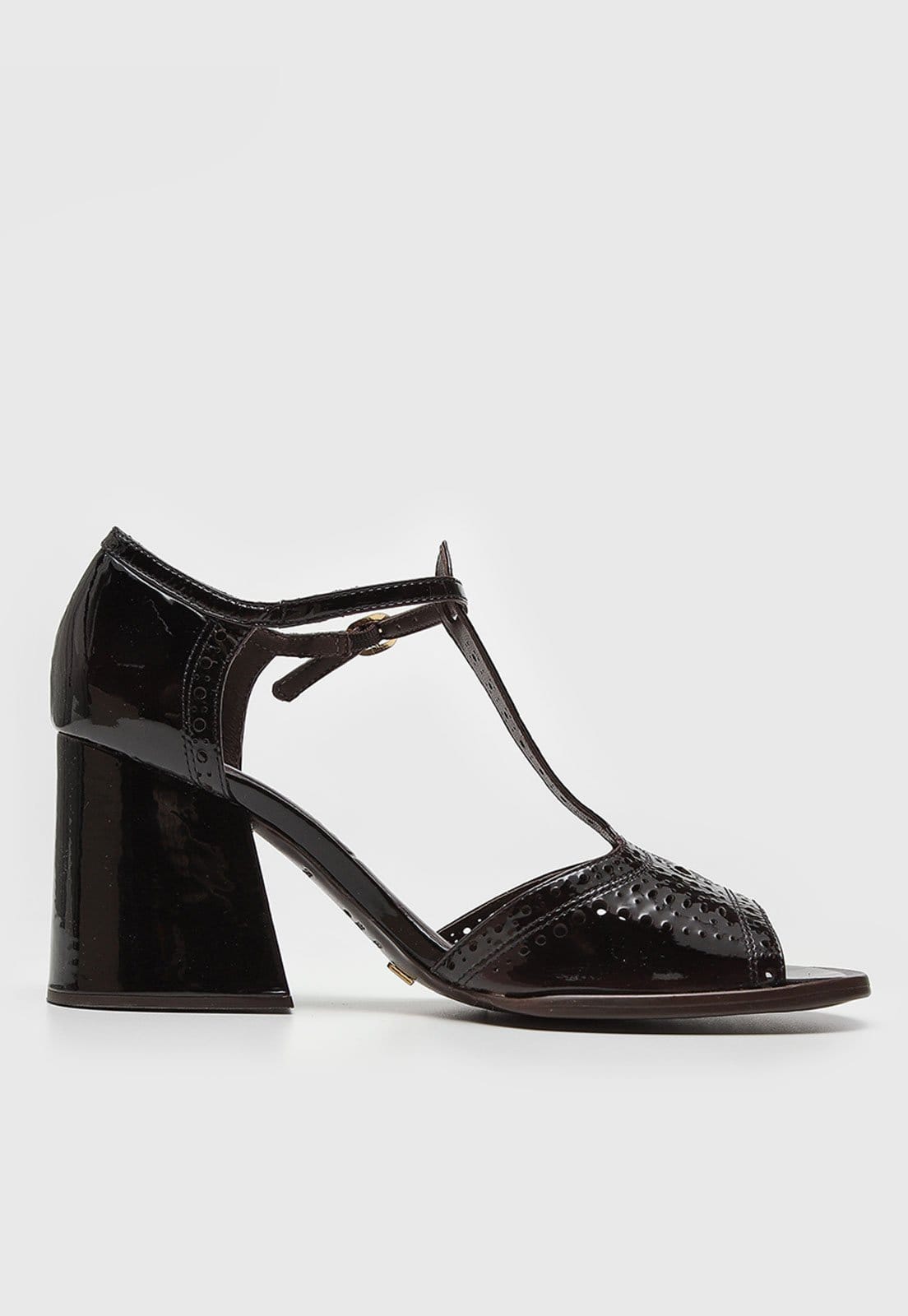 Vista 2 Sandália Vicenza Verniz Vicenza bordô