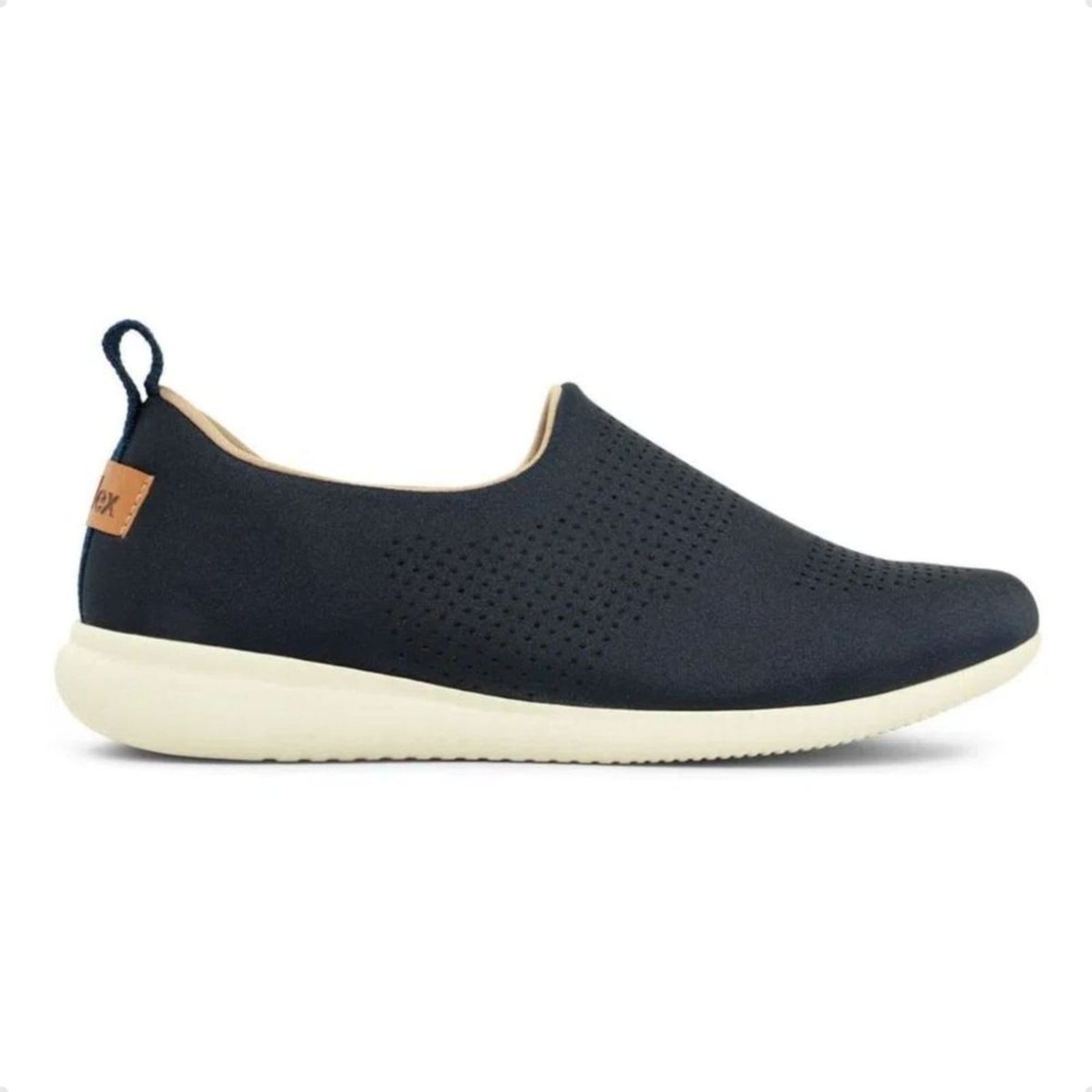 Vista principal Tênis Moda Feminino Usaflex Slip On Usaflex azul
