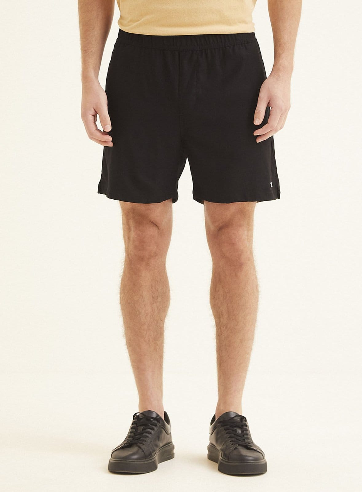 Vista 2 Bermuda Masculina Alfaiataria Beachshort New Triton Triton preto