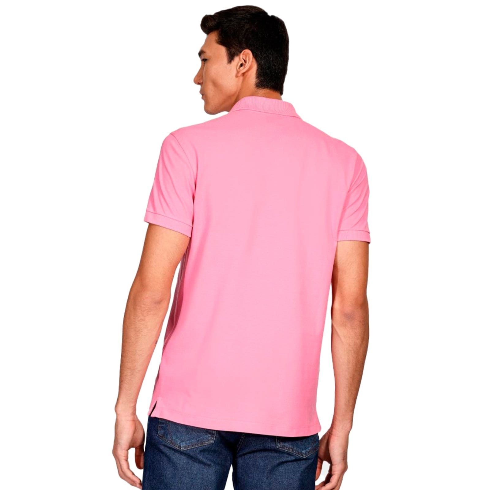 Vista 2 Camisa Polo Aramis Basic Piquet Ve25 Masculino Aramis rosa