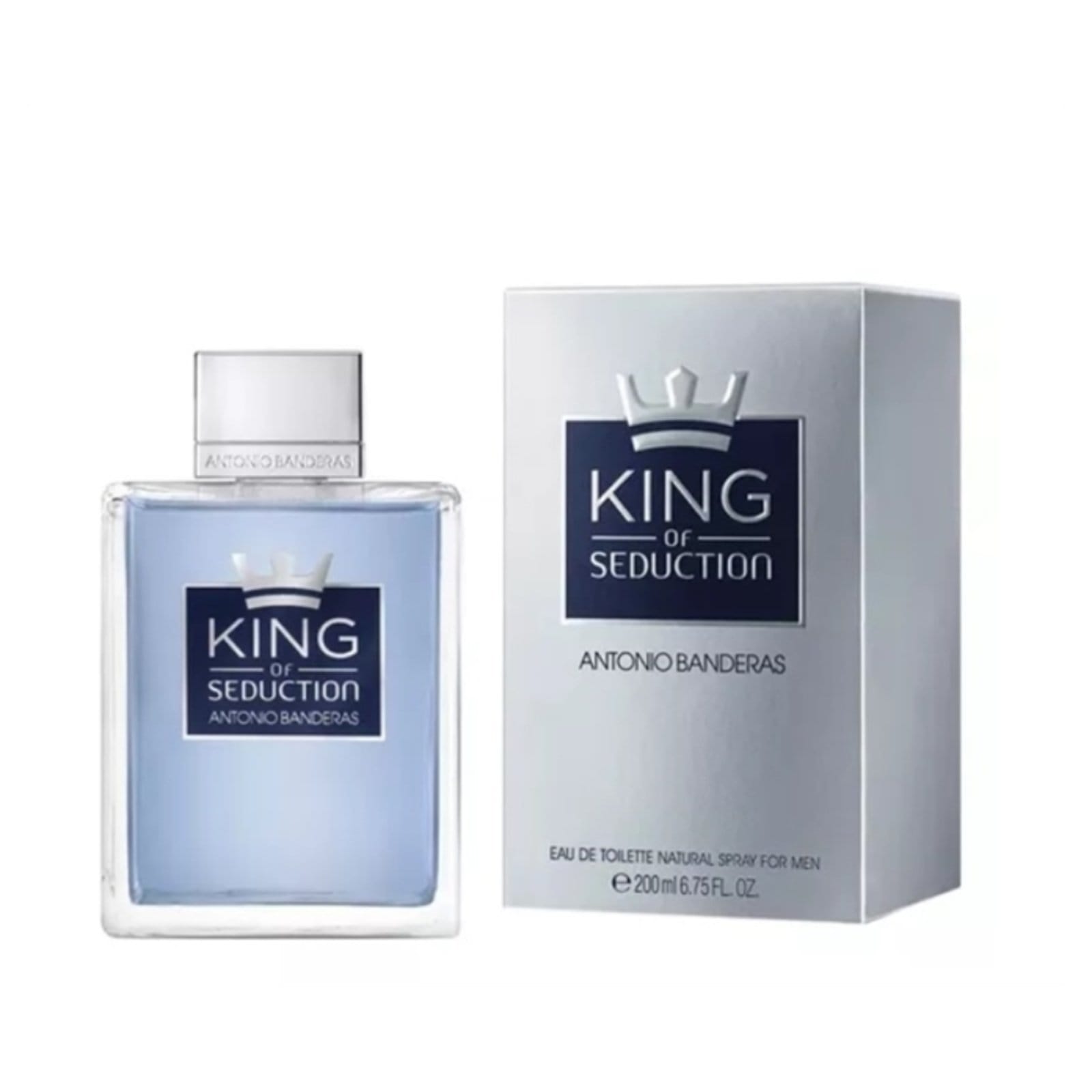 Vista 2 King Of Seduction Masculino Eau de Toilette 200 ml Antonio Banderas incolor