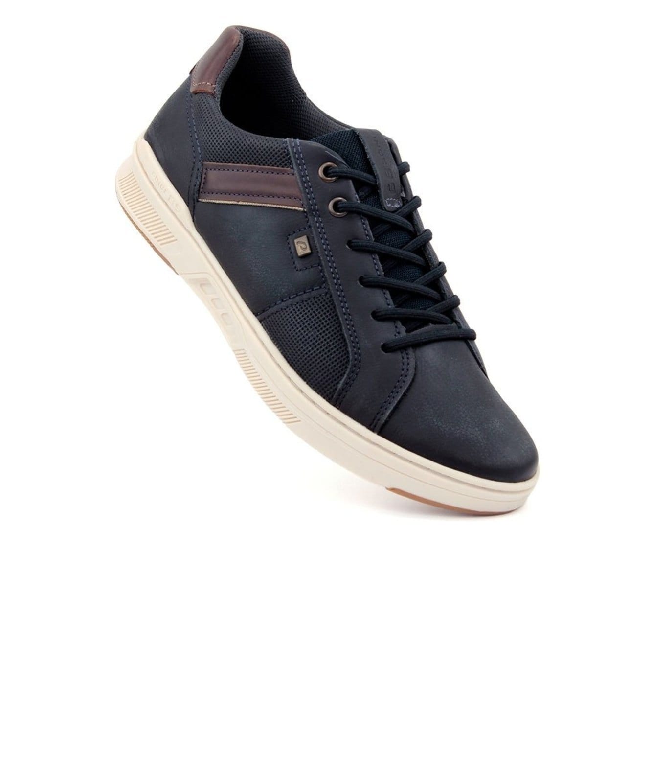 Vista 2 Tênis Masculino Pegada Couro Marinho PEGADA incolor