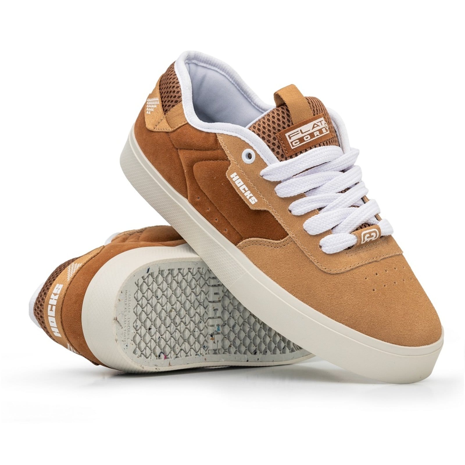 Tênis Hocks Flat Core + Tan