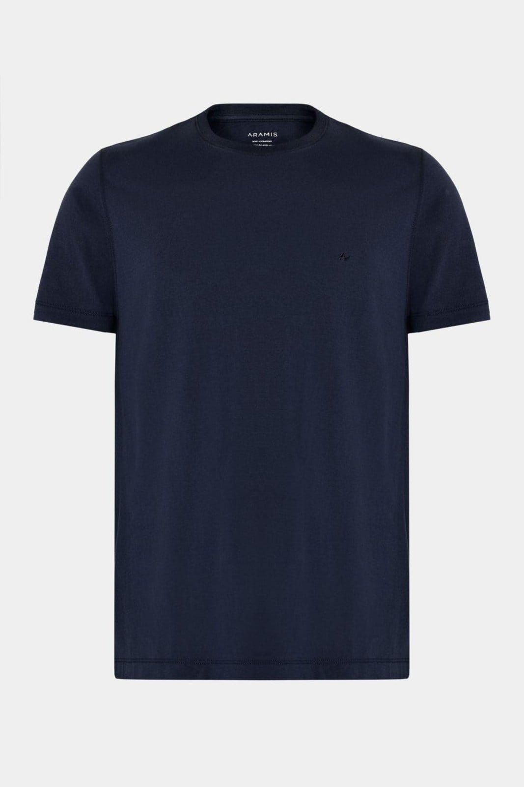 Camiseta Aramis Aramis Manga Curta Soft Comfort Navy