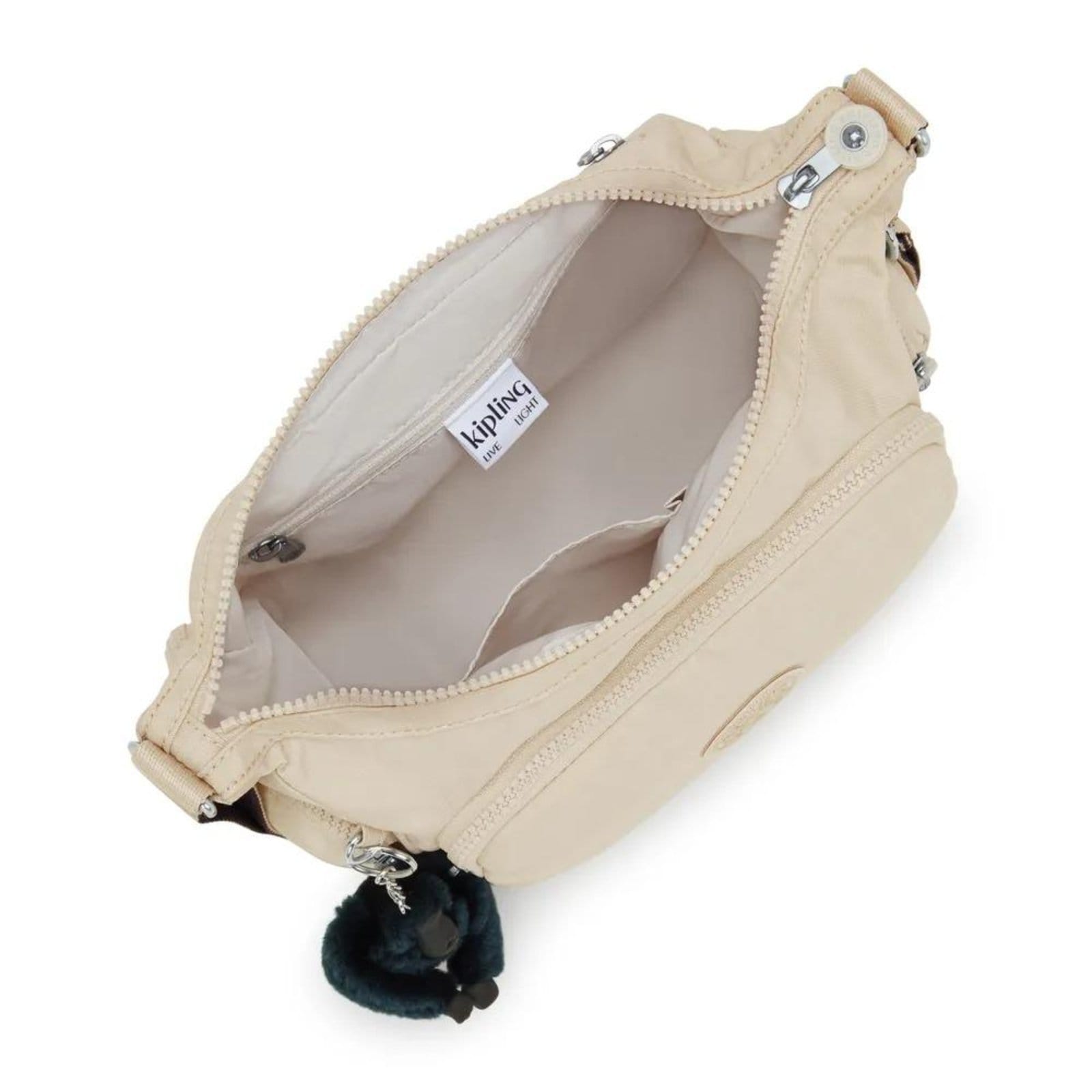Vista 2 Bolsa Kipling Gabb S Back To Beige Kipling bege beige