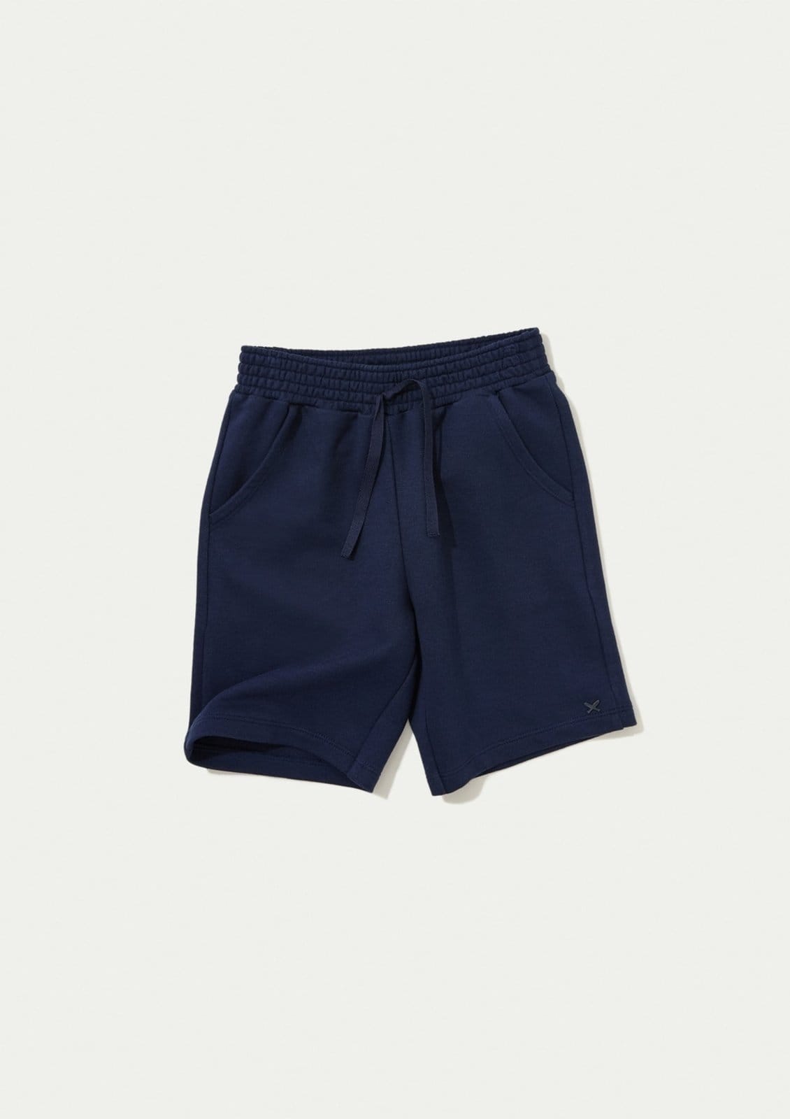 Vista 2 Infantil - Bermuda Básica Menino Em Moletom - Azul 010 Hering azul marinho