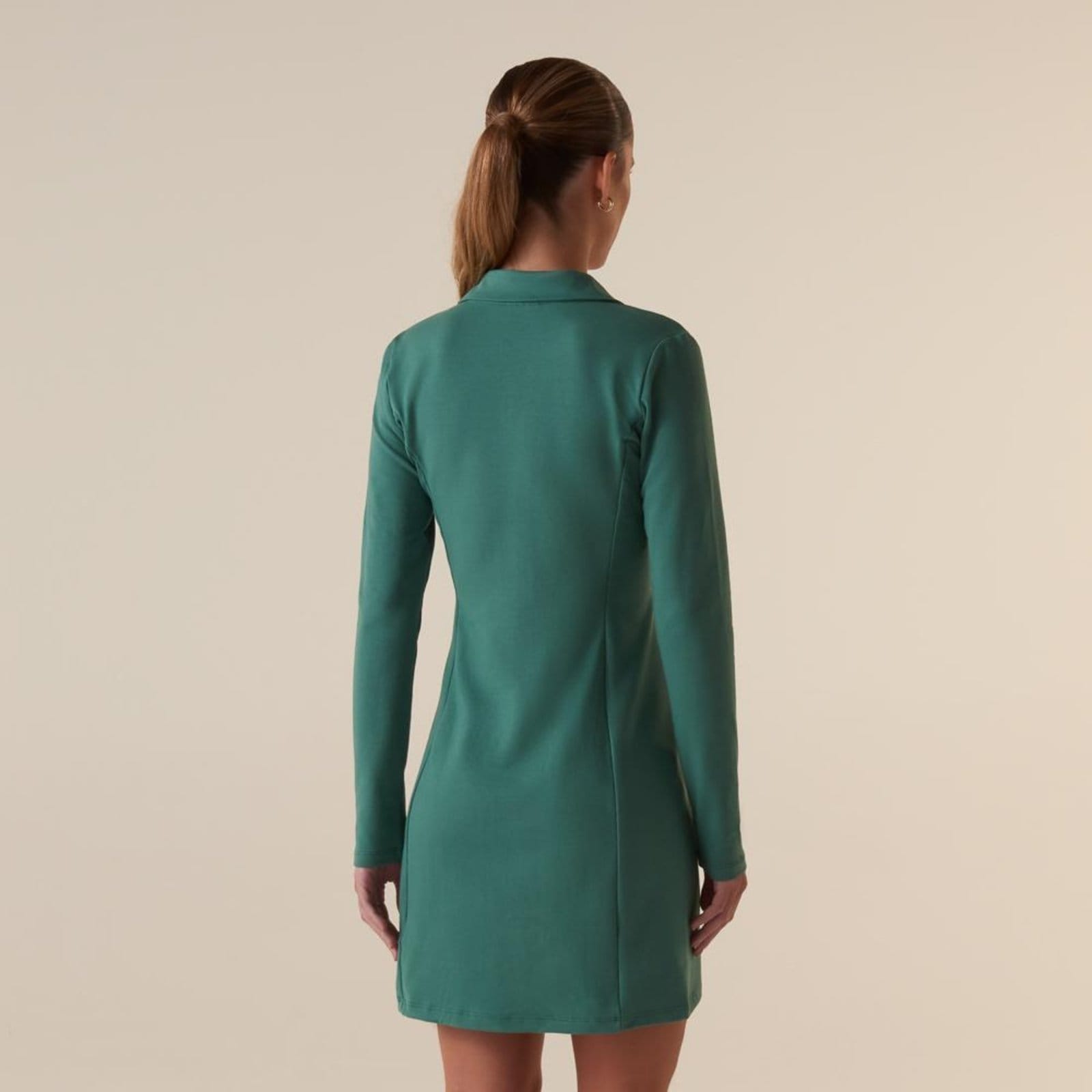 Vista 2 Vestido Fila Fit Polo Letter Touch Feminino Fila incolor