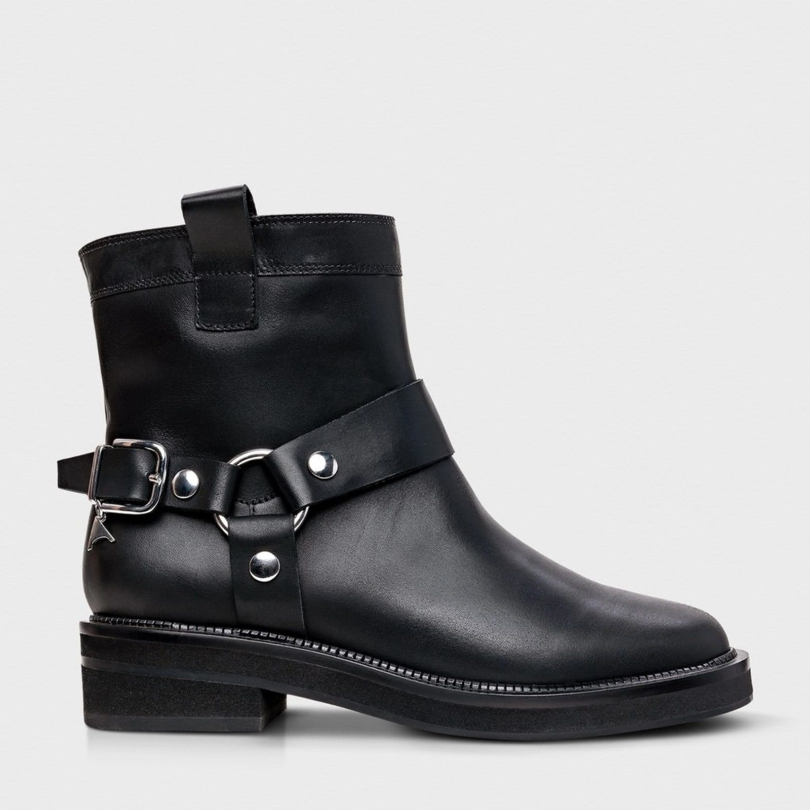 Vista principal Bota Biker Carrano 844003 Carrano preto