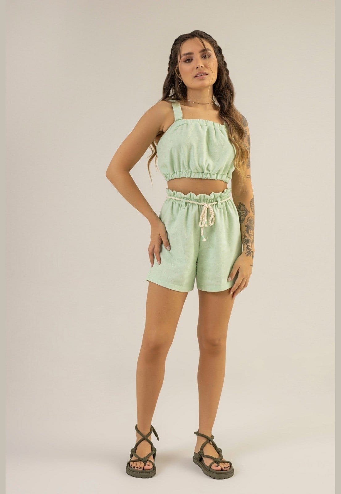 Short Clochard Feminino em Tecido Petra The Philippines