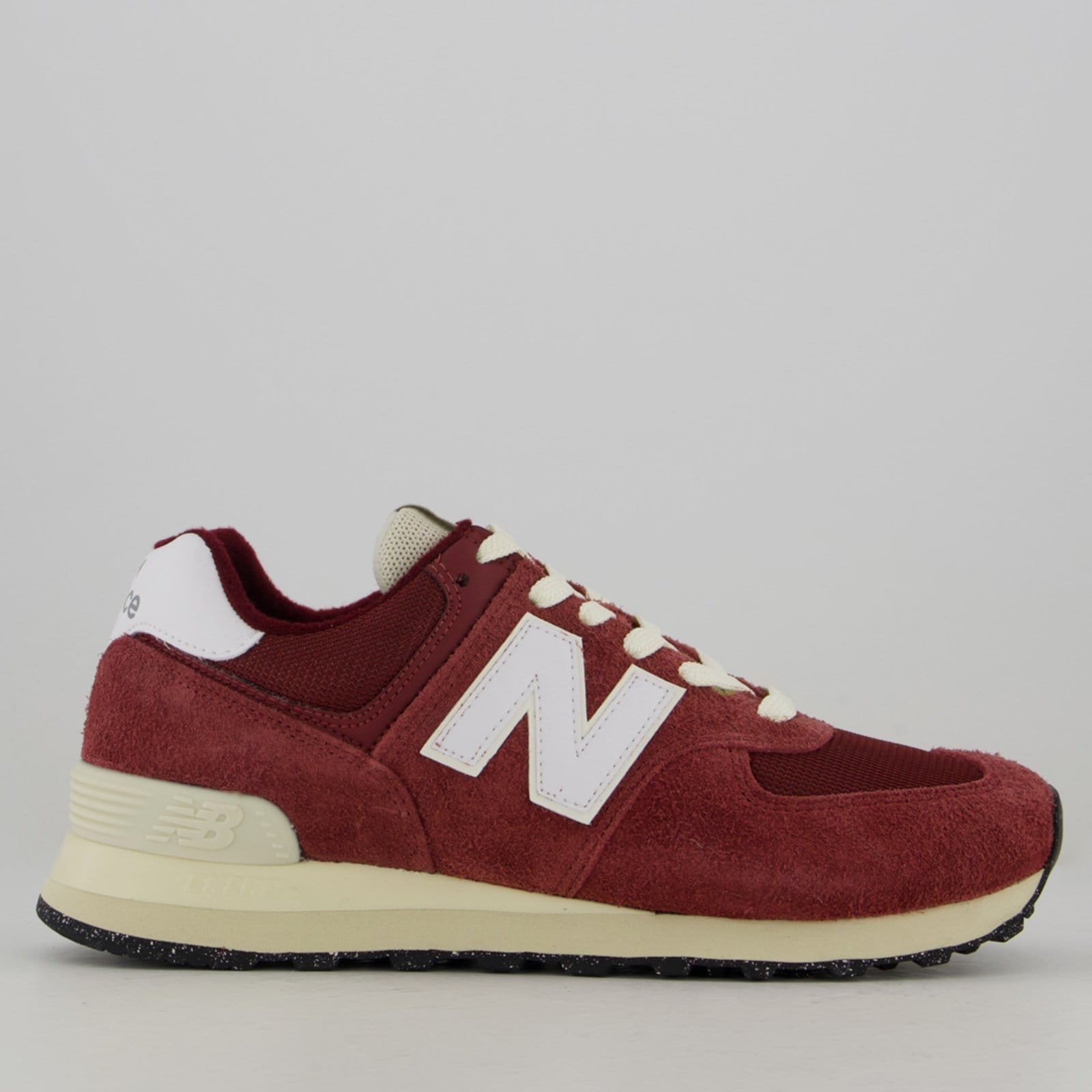 Vista principal Tênis New Balance 574V2 Vinho New Balance vermelho