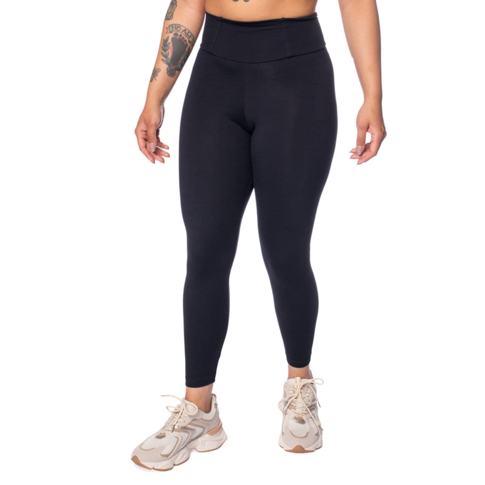 Legging Feminina Estilo Do Corpo Cintura Alta
