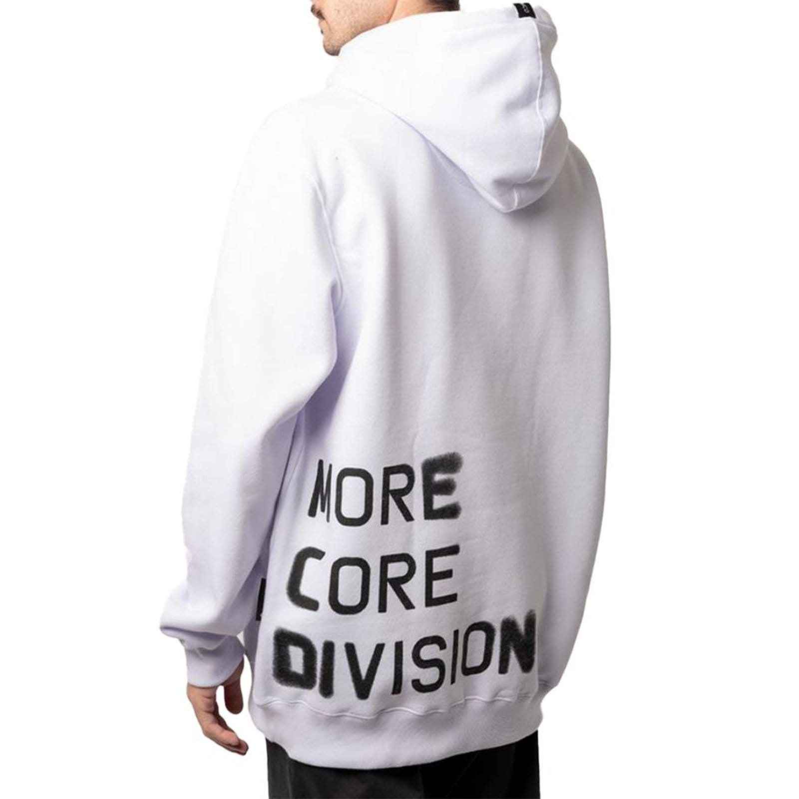 Vista 2 Moletom MCD Canguru Fade MCD WT24 Masculino MCD branco