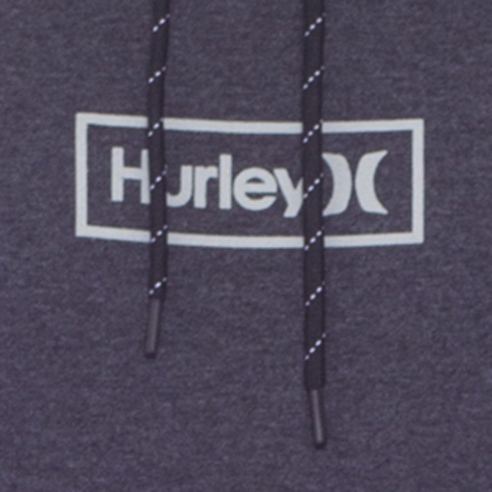 Vista 2 Moletom Hurley Canguru Box WT24 Masculino Mescla Preto hurley grafite