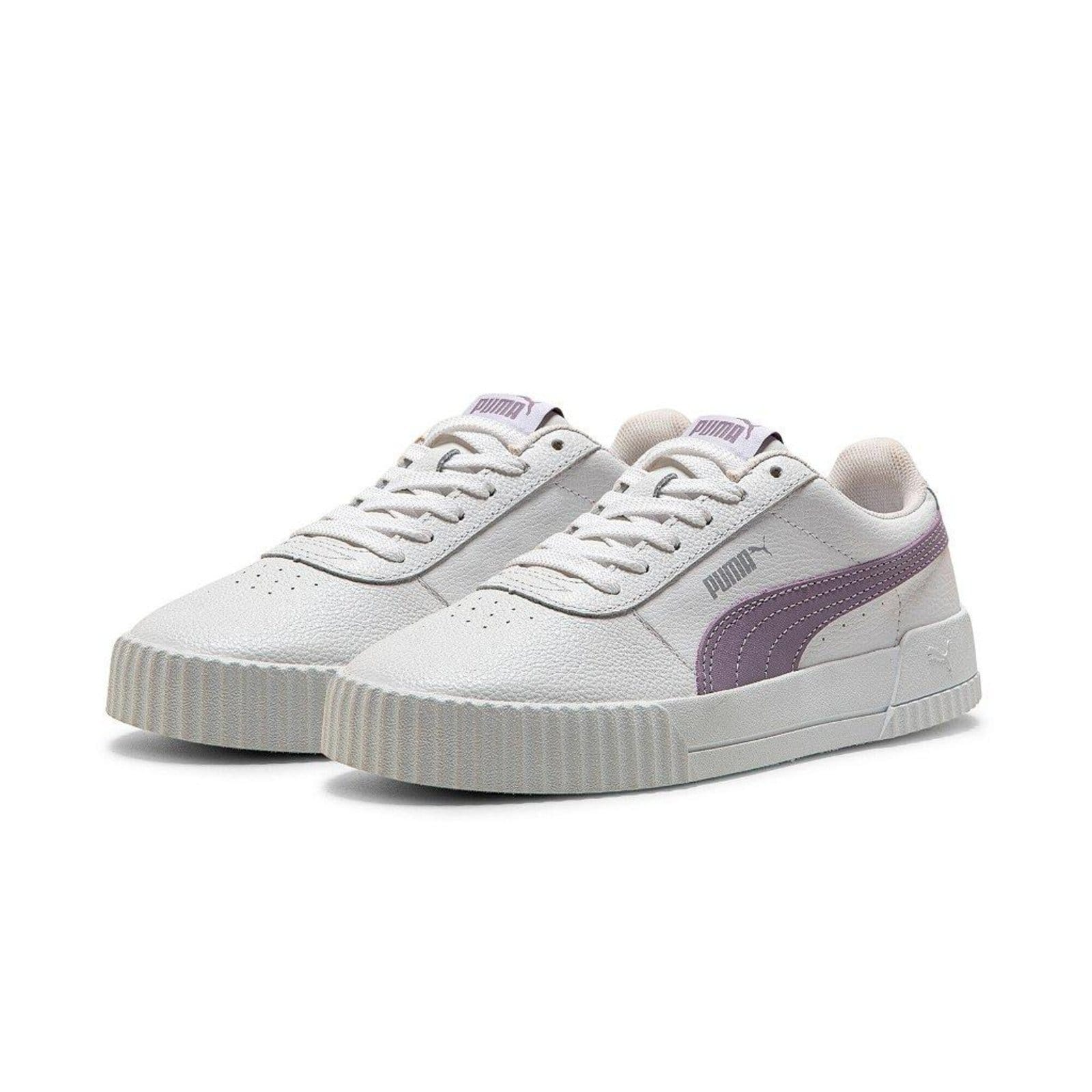 Vista 2 Tênis Puma Carina L BDP White/Pale Plum Puma branco white