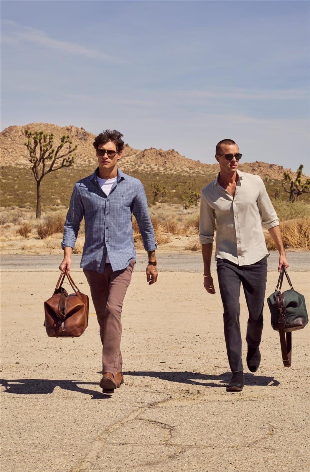 Vista 2 HIGHSTIL Camisa Comfort Listrada Médio HIGHSTIL marrom