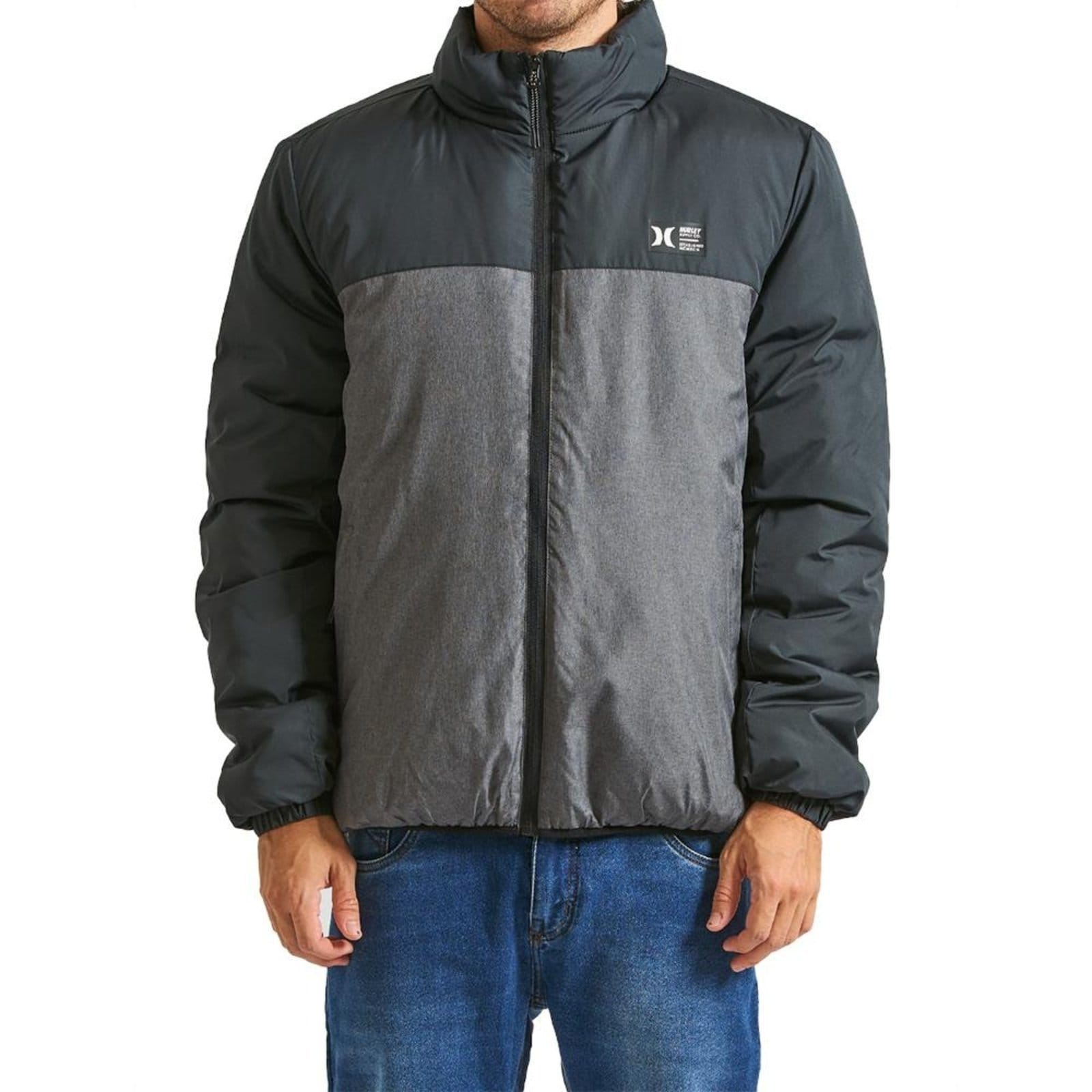 Vista principal Jaqueta Hurley Cruiser Pesada WT24 Masculina hurley preto