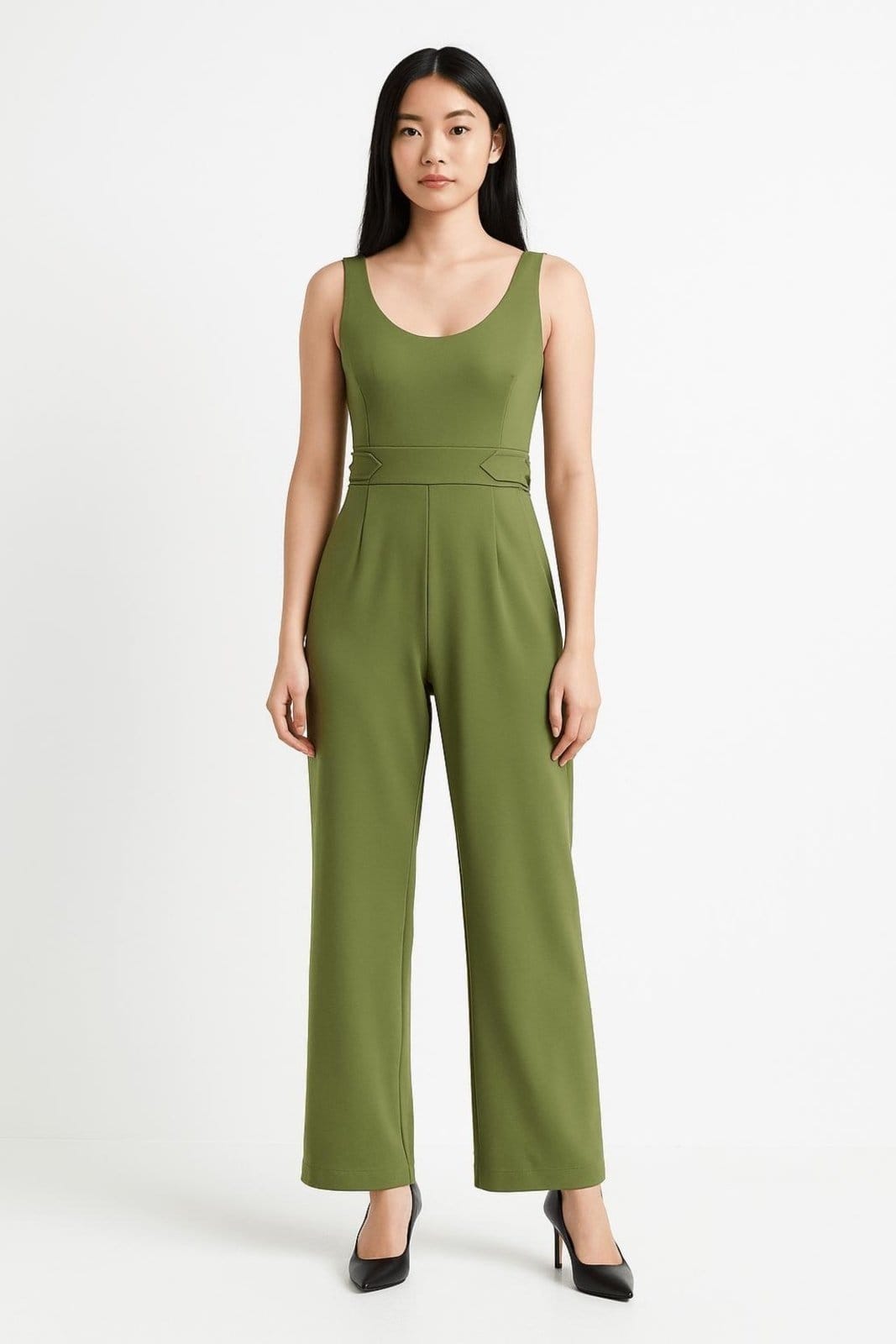 Macacão Pantalona Ponto Roma Feminino