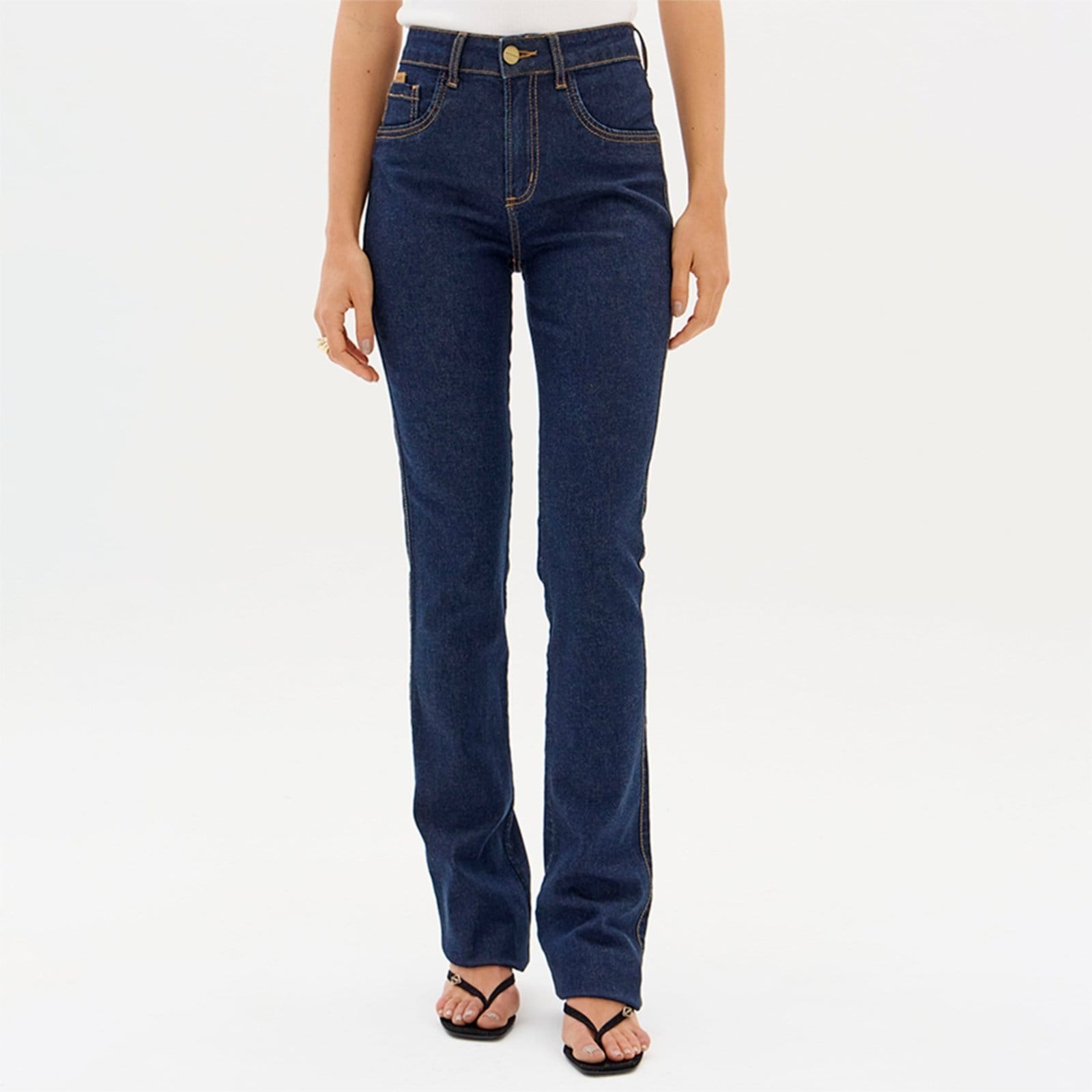 Calça Easy Lança Perfume Boot Cut High Ou26 Feminino