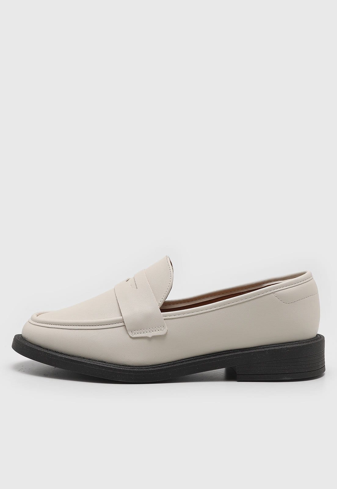 Mocassim Vizzano Salto Baixo Quadrado