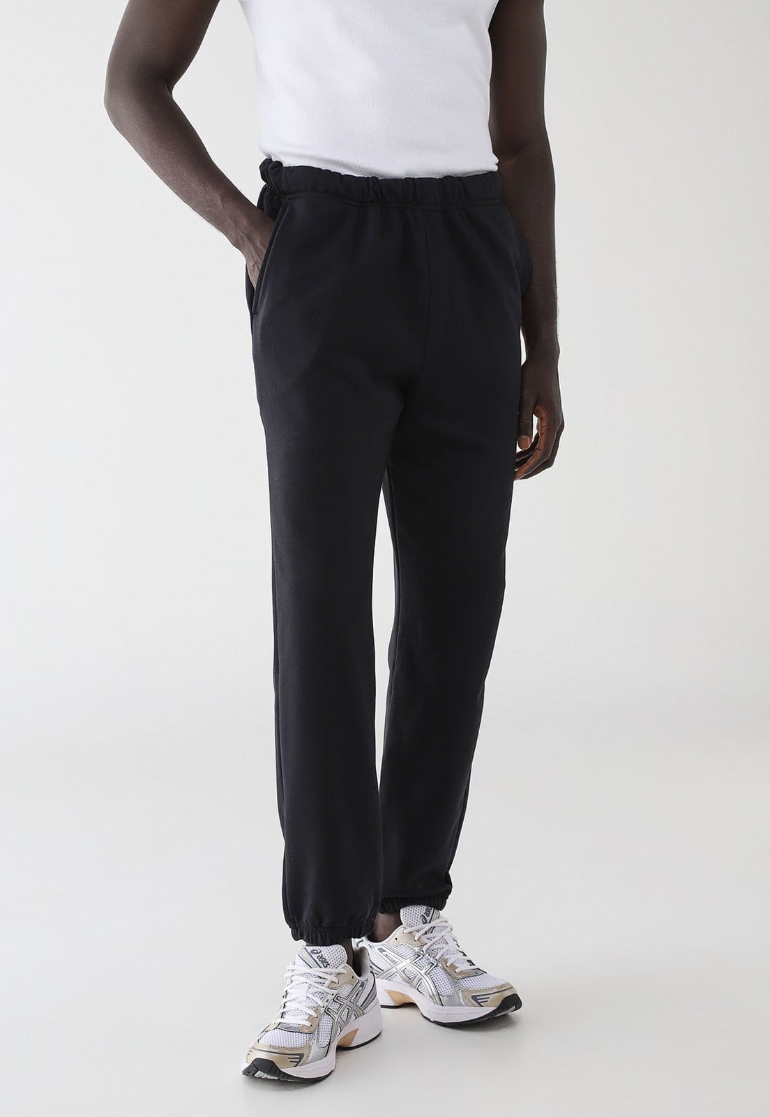 Vista principal Calça Moletom Masculina Rusty Soft Preta Rusty preto