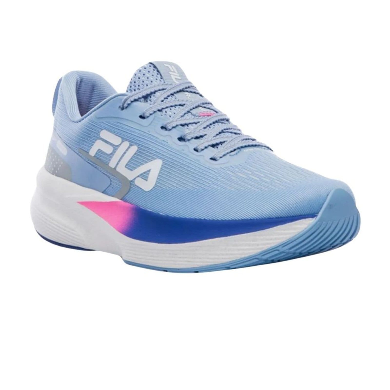 Vista 2 Tênis Corrida Feminino Fila Racer Fastpace Fila azul
