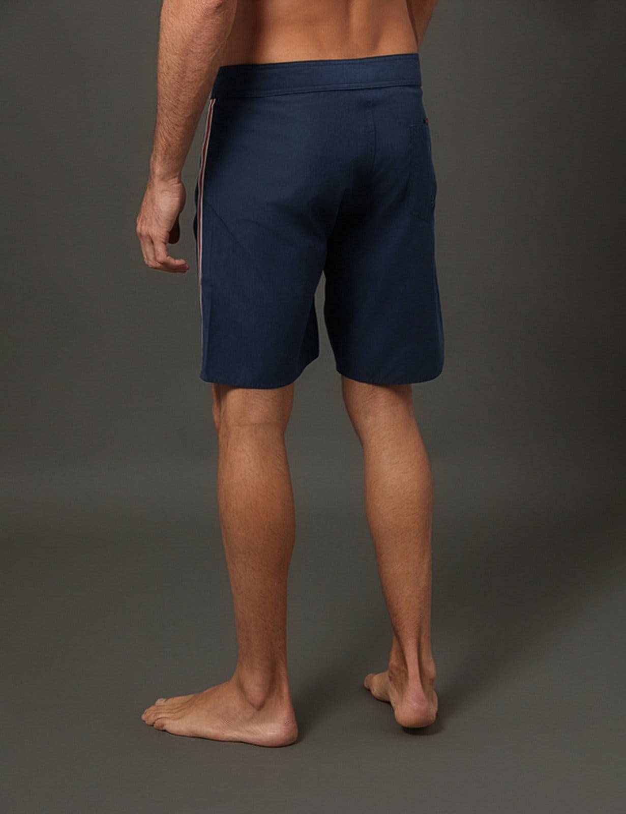 Vista 2 Bermuda D'Água Masculina Cadarço Navy Calvin Klein Swimwear - Marinho Calvin Klein Jeans azul marinho navy