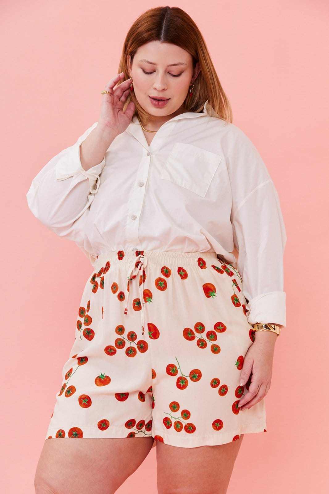 Vista 2 Camisa In Love Catarina Off White In Love off-white white