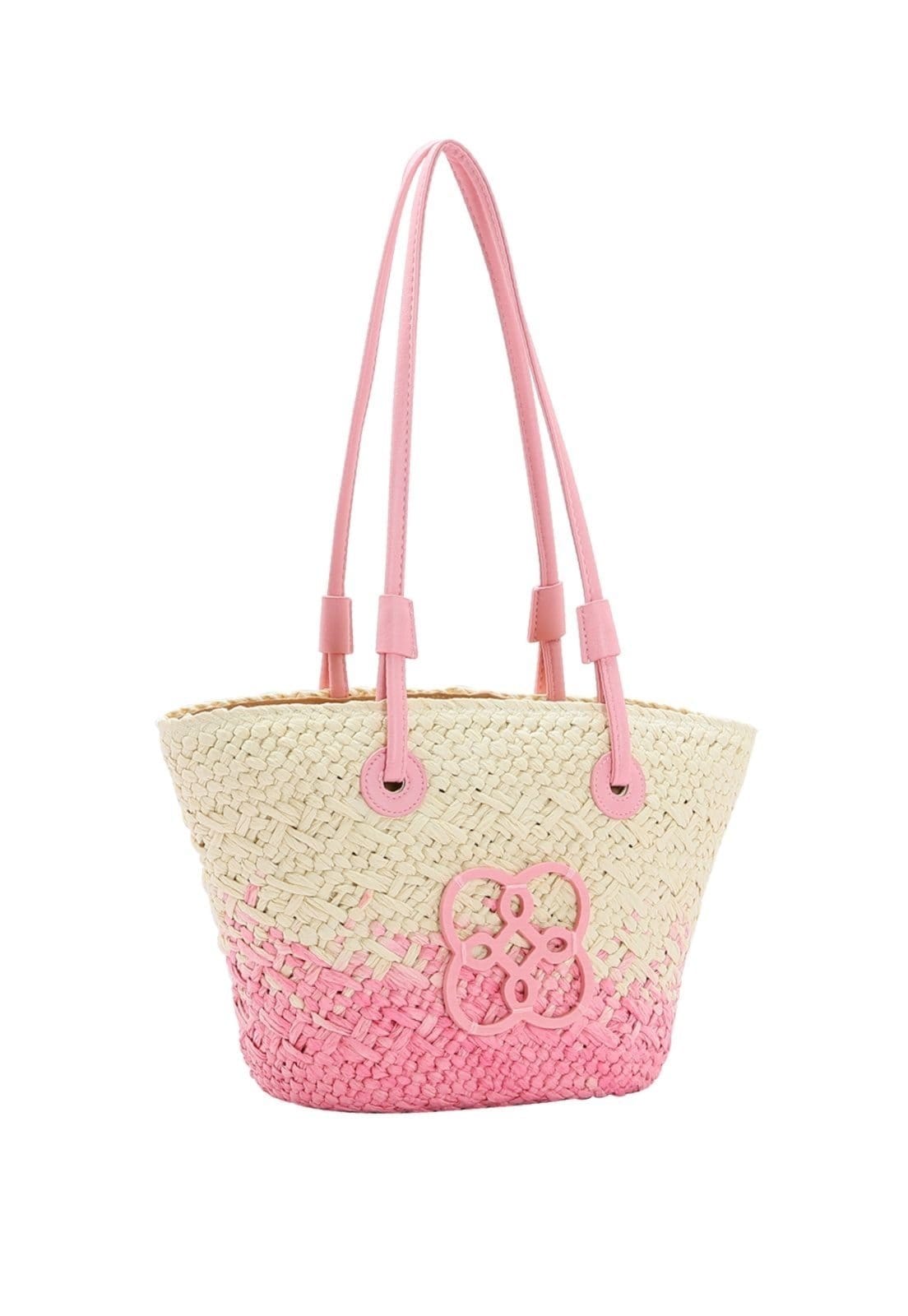 Bolsa Feminina Chenson Palha Ombro Media Praia Piscina Verão 3184578