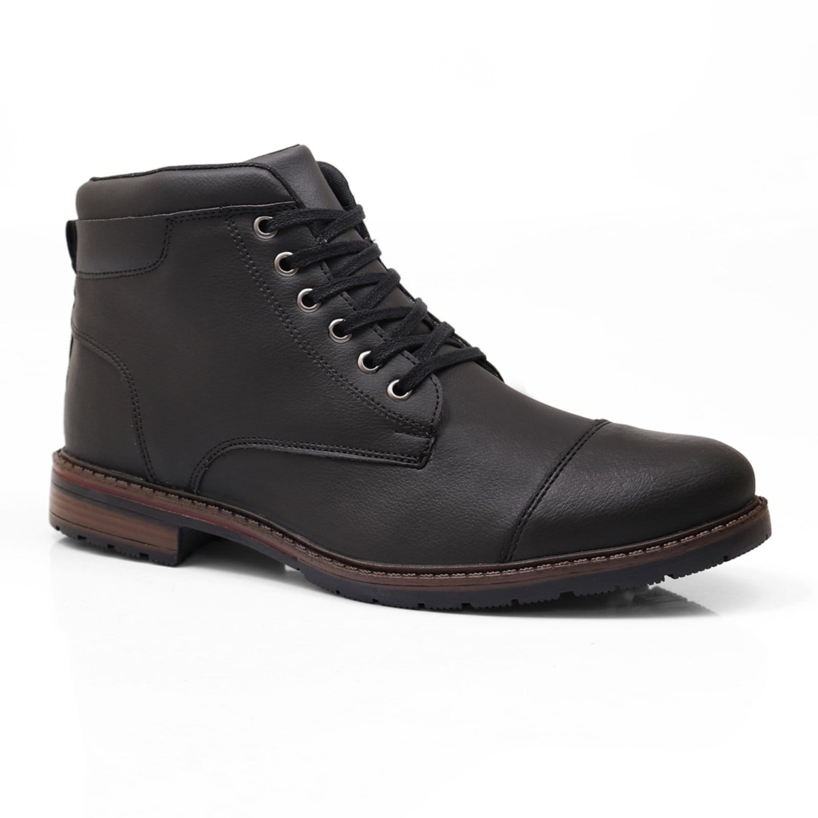 Vista 2 Bota Masculina Bredeni Urbano Com Carteira BREDENI preto