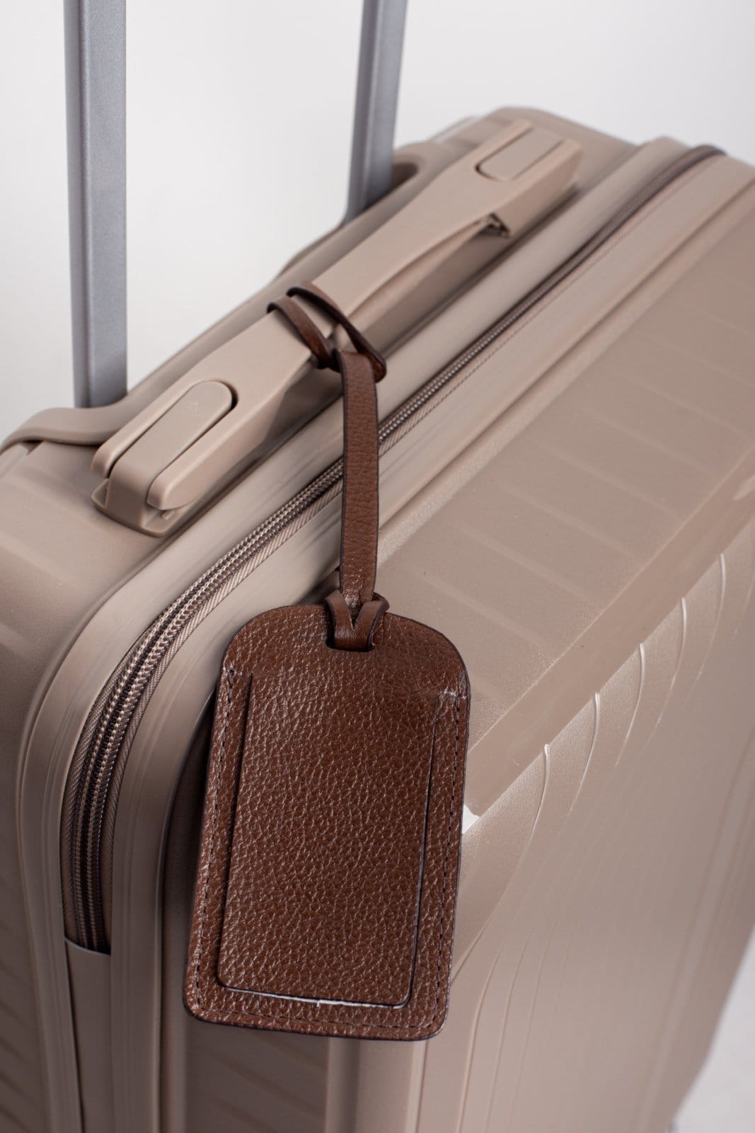 Vista 2 Tag Andrea Vinci De Viagem Em Couro Liso - Whisky Andrea Vinci azul