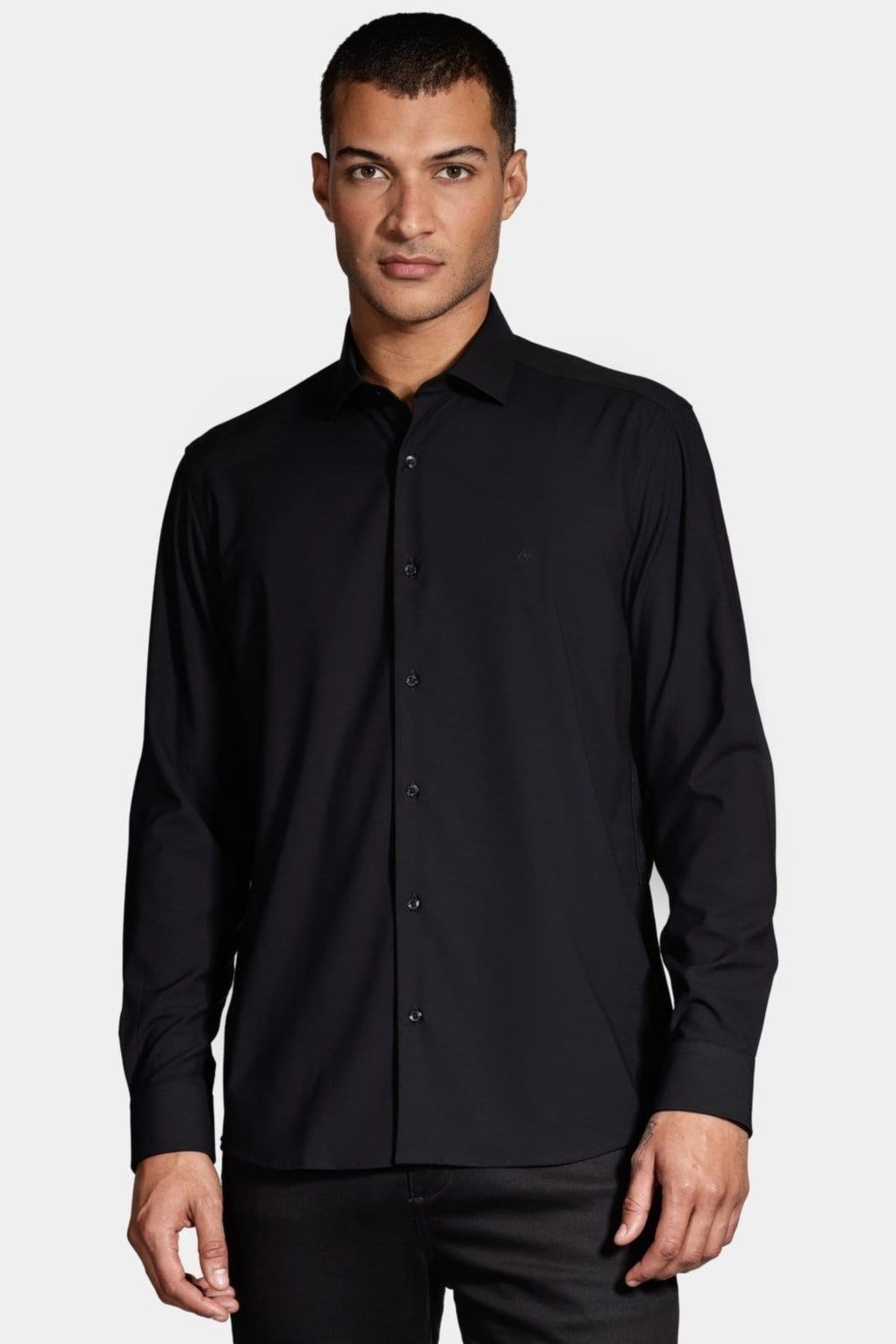 Camisa Aramis Manga Longa Slim Poliviscose de Bambu