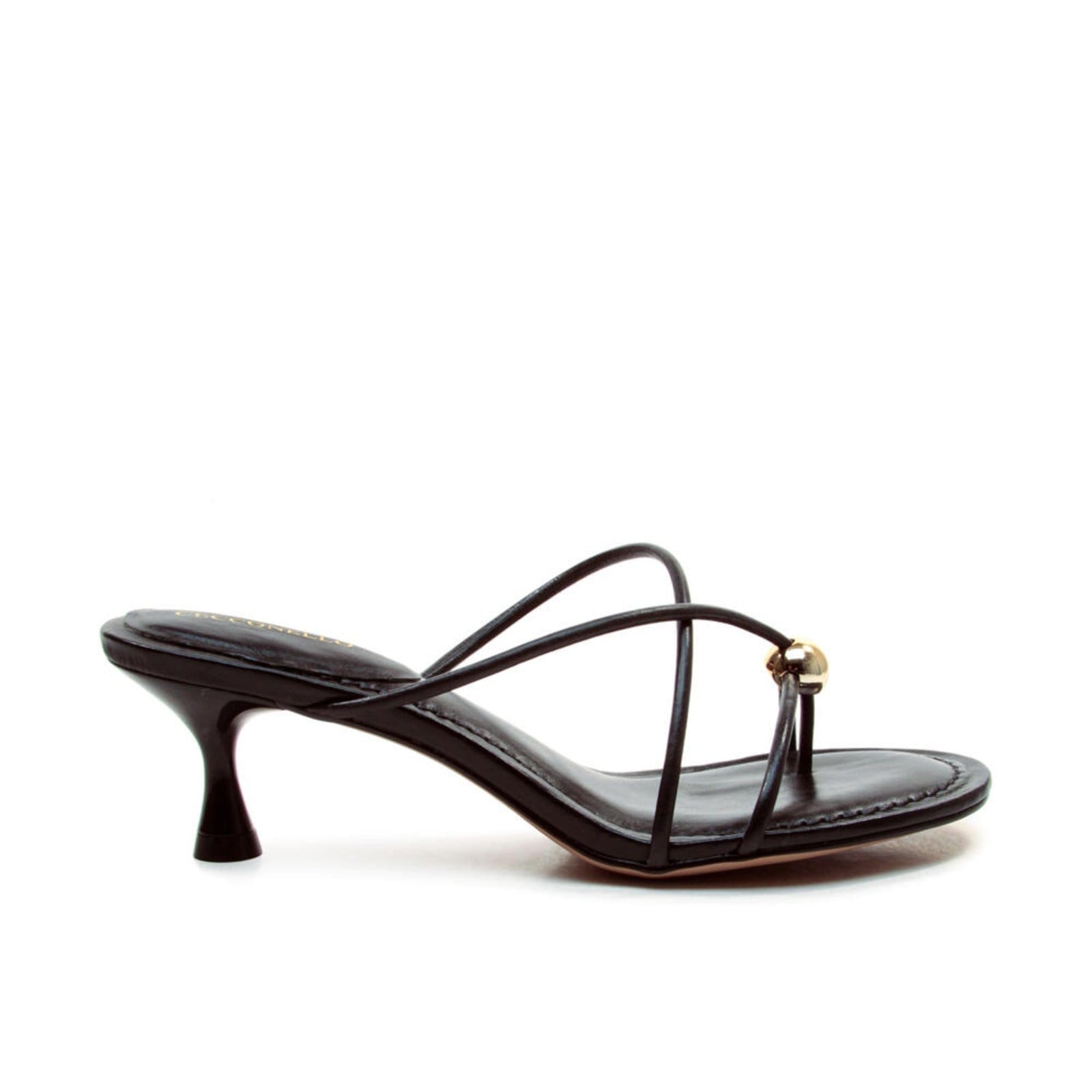 Tamanco Couro Salto Baixo Cecconello 2763003-1