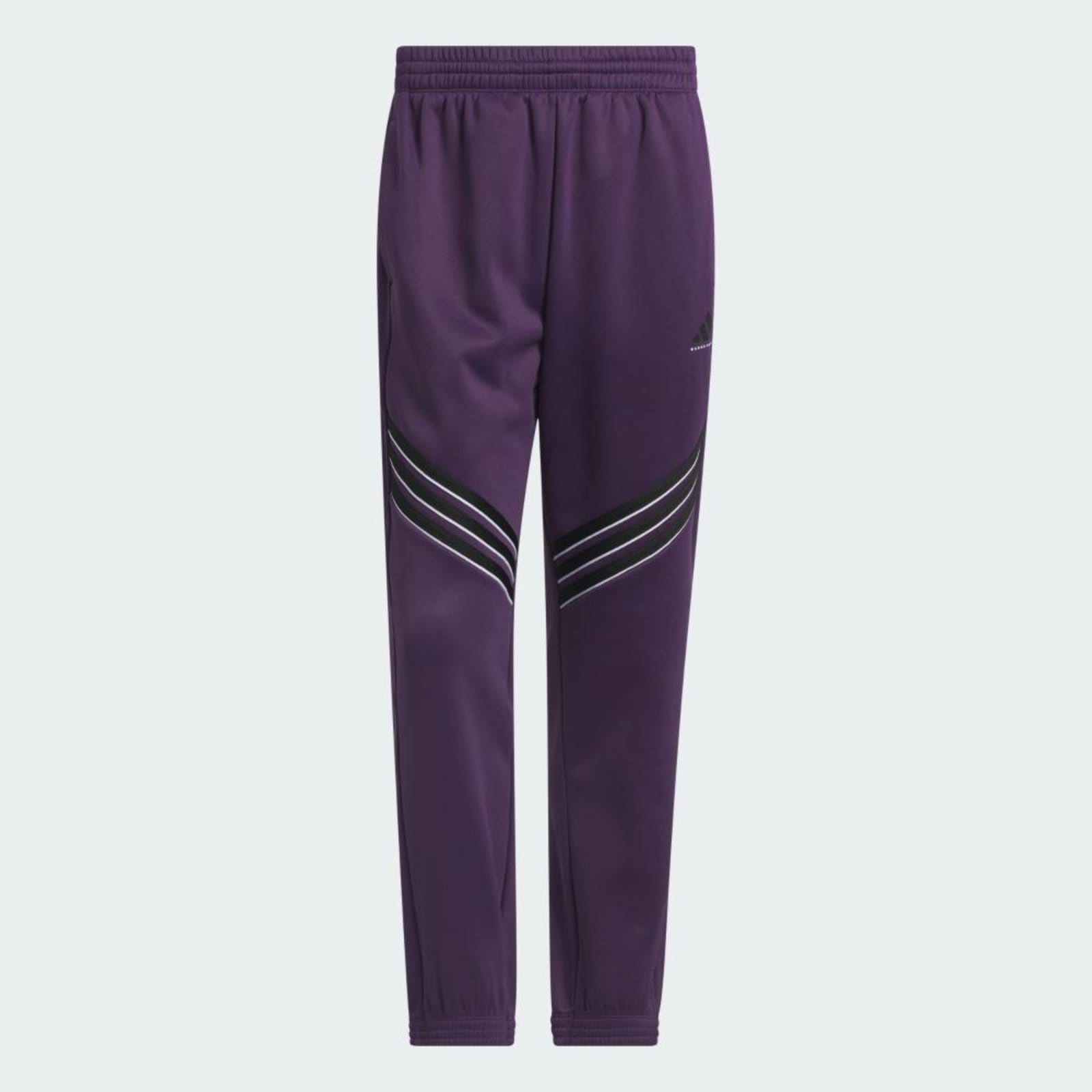 Vista 2 Calças Basketball Crazy Warm Fleece adidas Performance adidas performance roxo