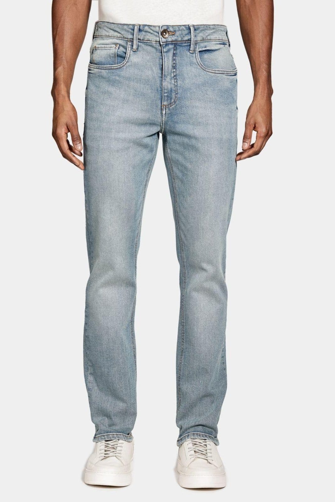 Vista 2 Calça Aramis Jeans Regular Vintage Eco Claro Aramis azul