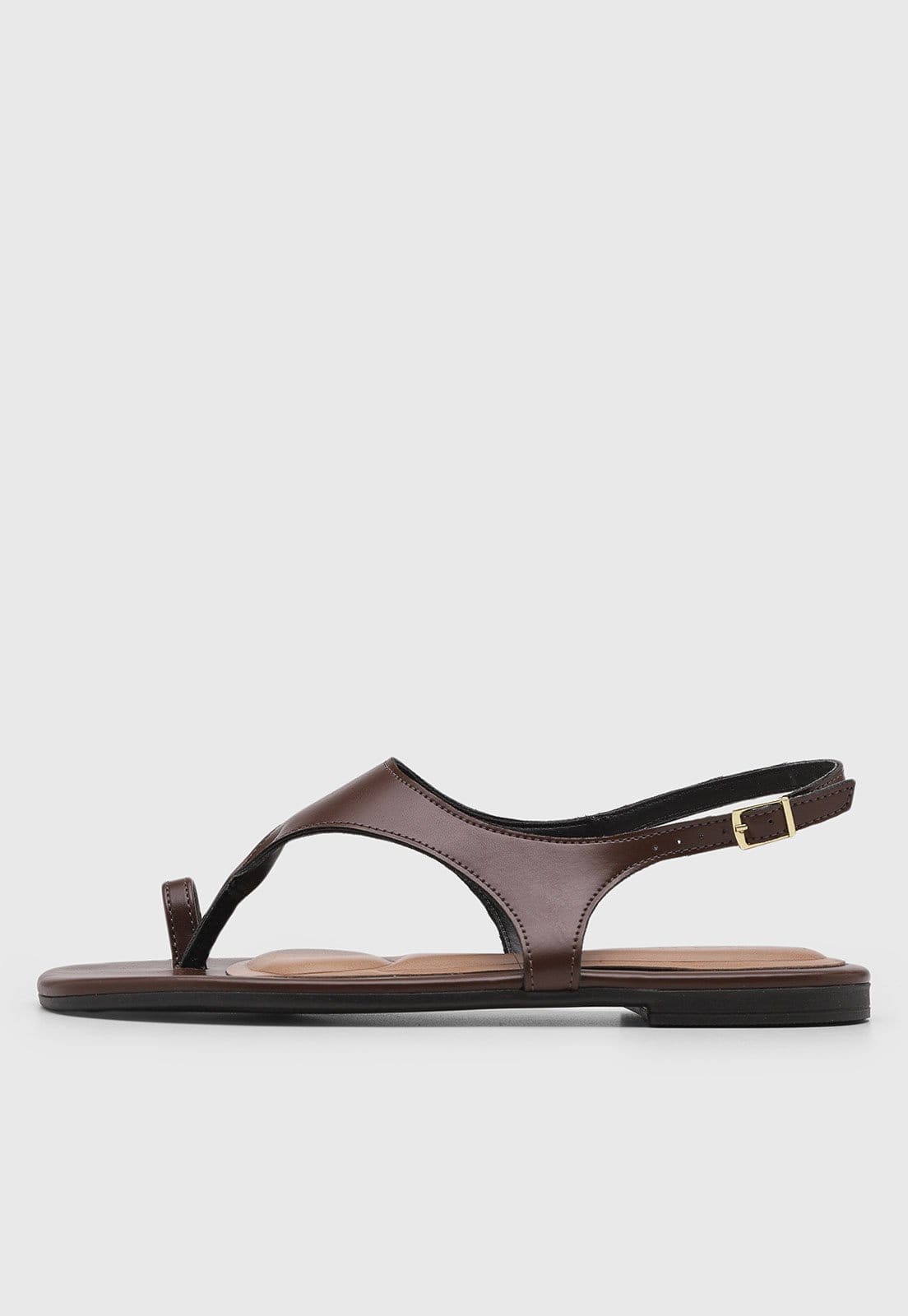 Rasteira Feminina Beira Rio Ponta Quadrada