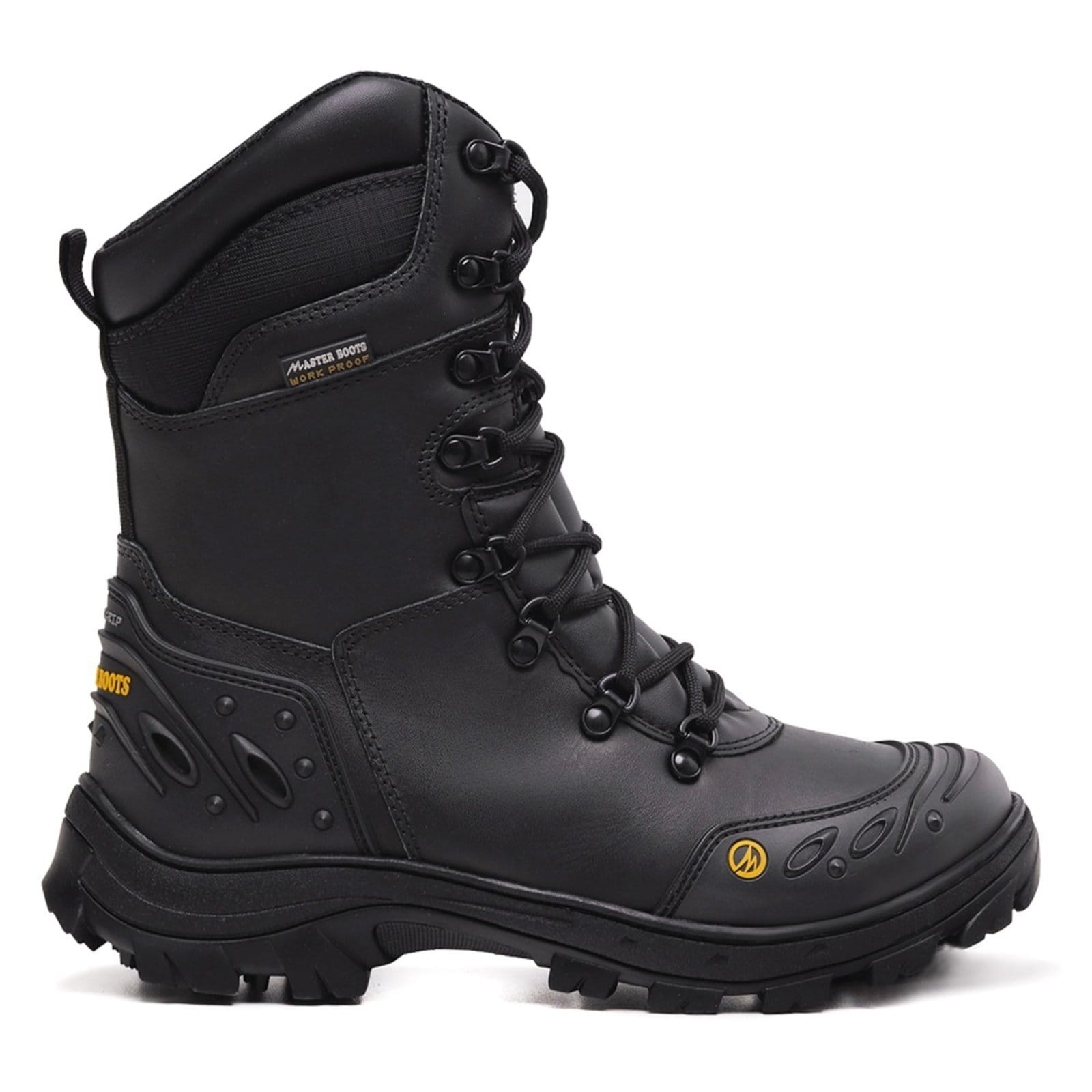 Vista 2 Bota Masculino Soldier em Couro Confort Plus ZAFREM preto