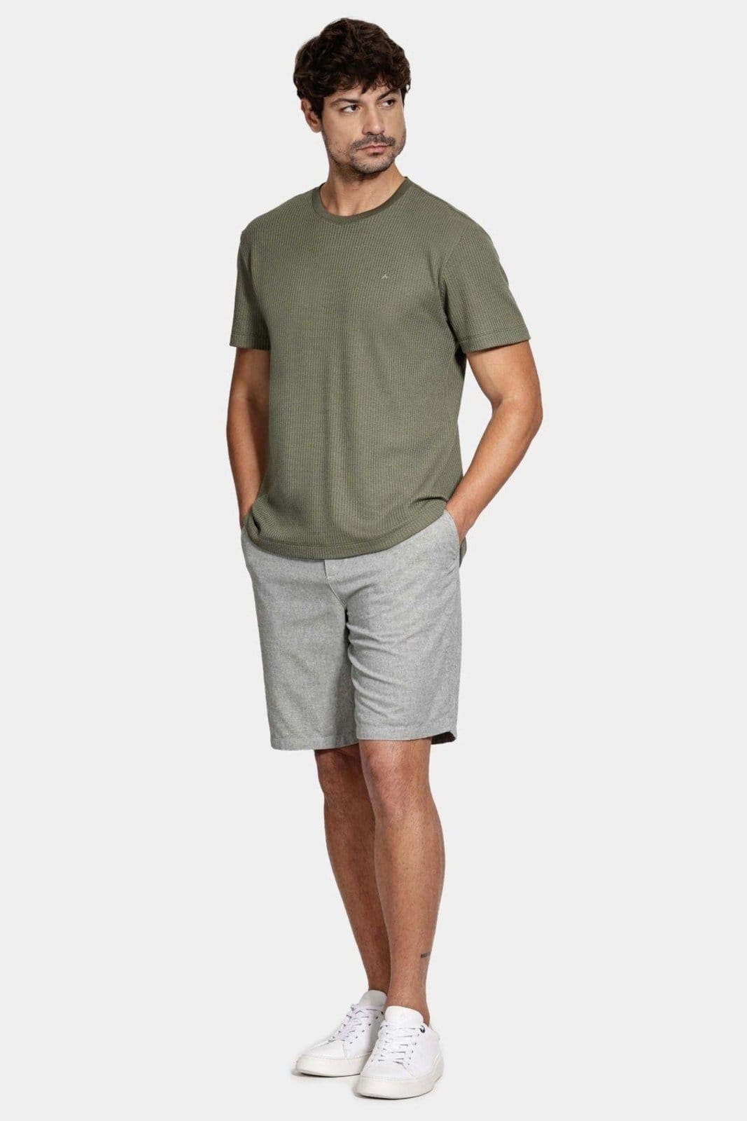 Vista 2 Bermuda Aramis Chino Cotton Militar Aramis verde