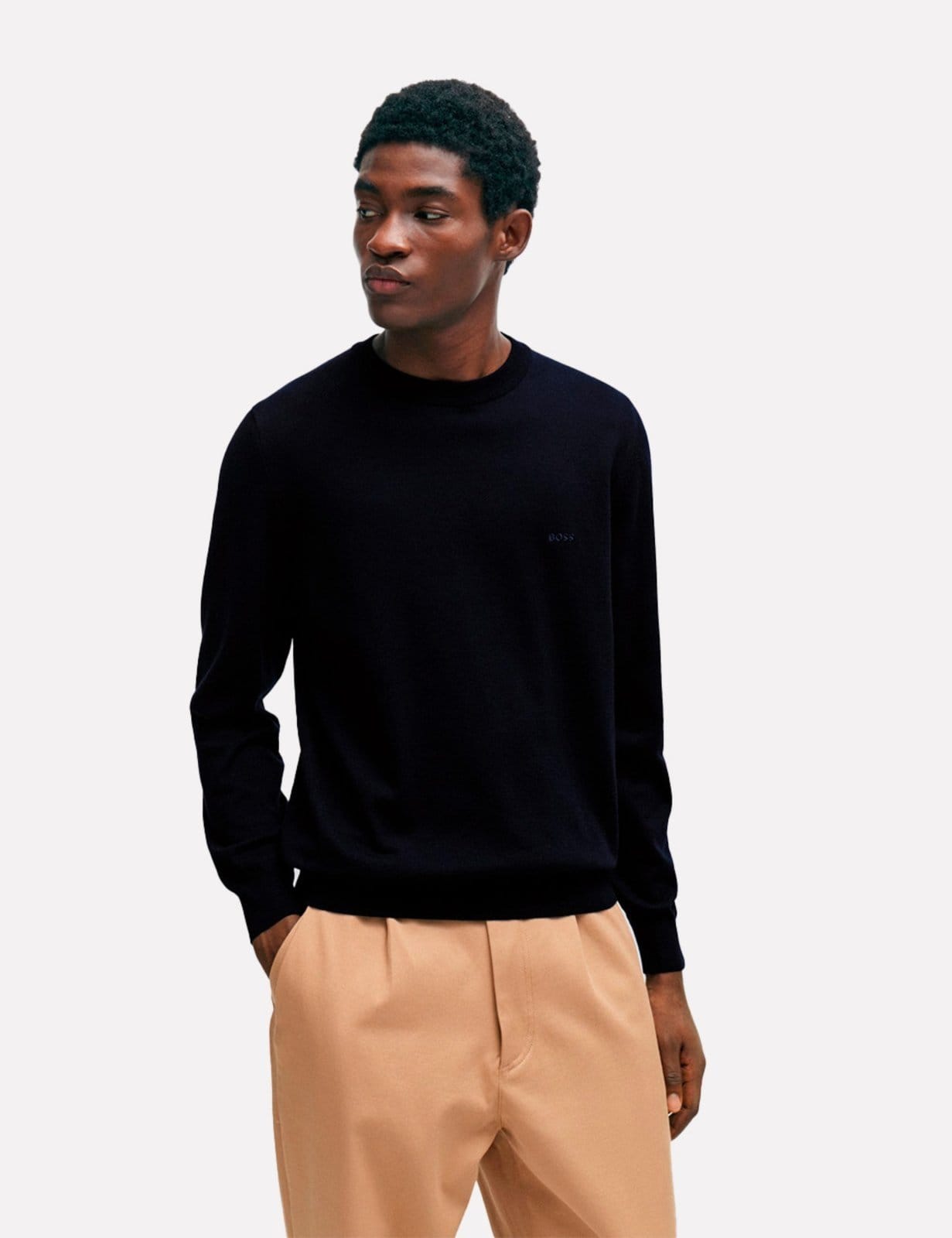 Suéter Hugo Boss Masculino Regular Fit Pacas-L