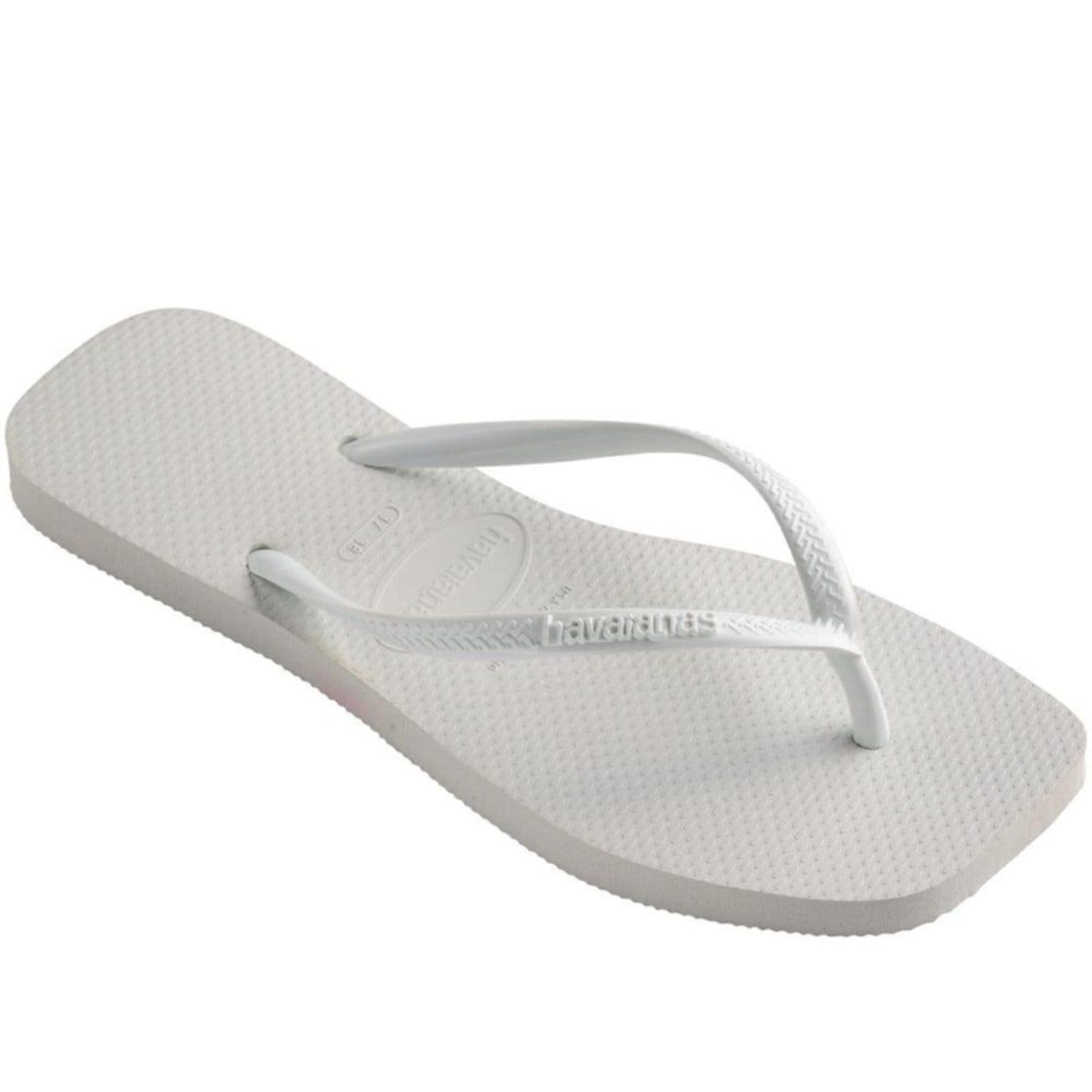 Vista 2 Chinelo Havaianas Feminino Square Branco Havaianas incolor
