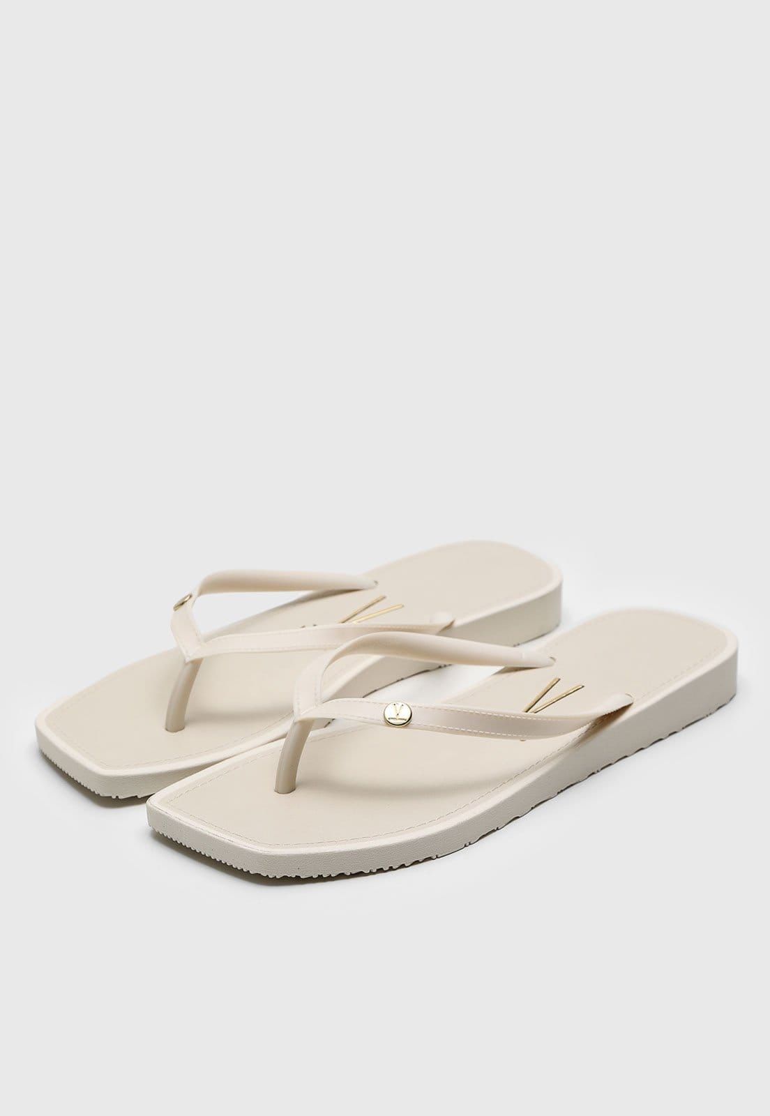 Vista 2 Chinelo Vizzano Logo Off-White VIZZANO off-white white
