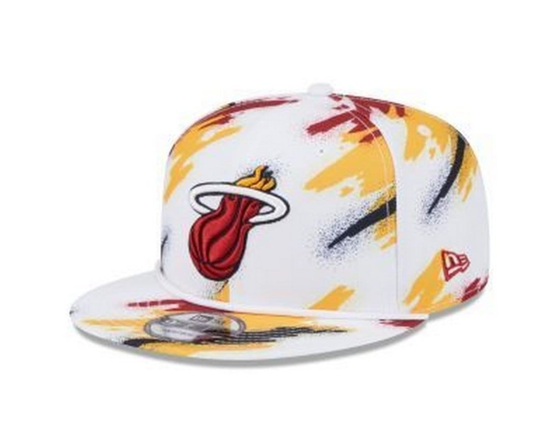 Vista principal Boné New Era 9FIFTY SNAPBACK Miami Heat NBA new era branco