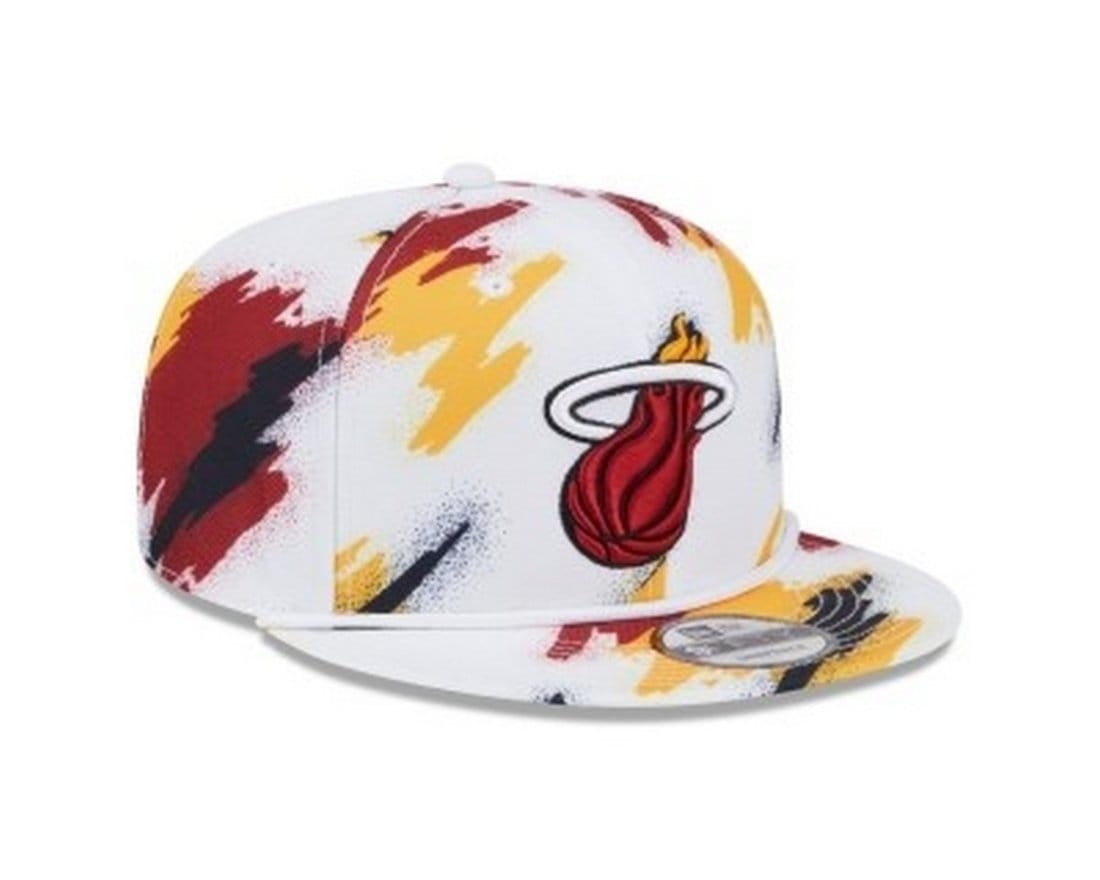 Vista 2 Boné New Era 9FIFTY SNAPBACK Miami Heat NBA new era branco