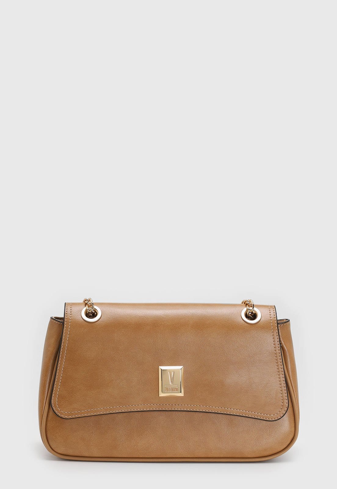 Vista principal Bolsa Feminina Vizzano Média Alça Corrente VIZZANO caramelo
