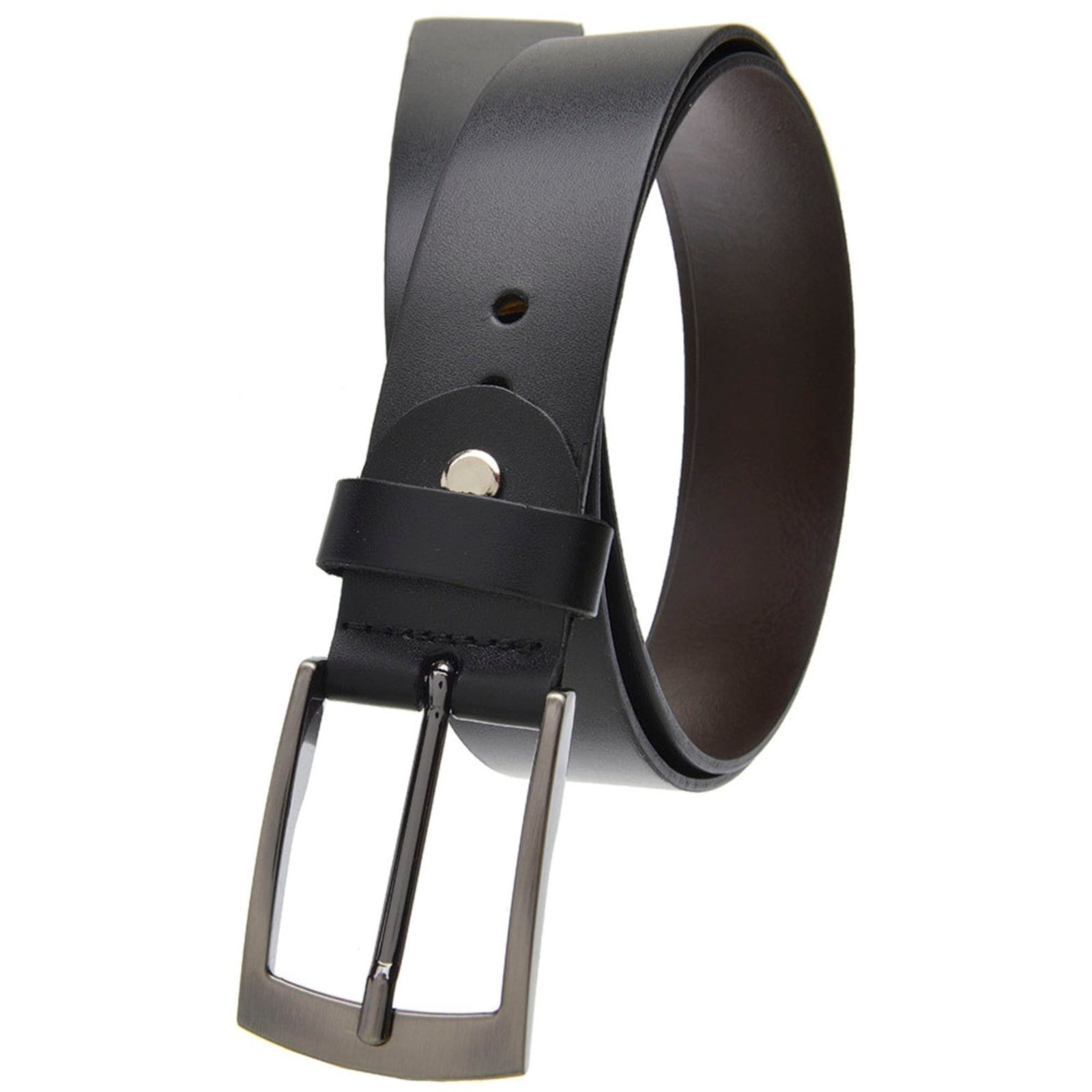 Cinto Masculino social em couro S-36 cor